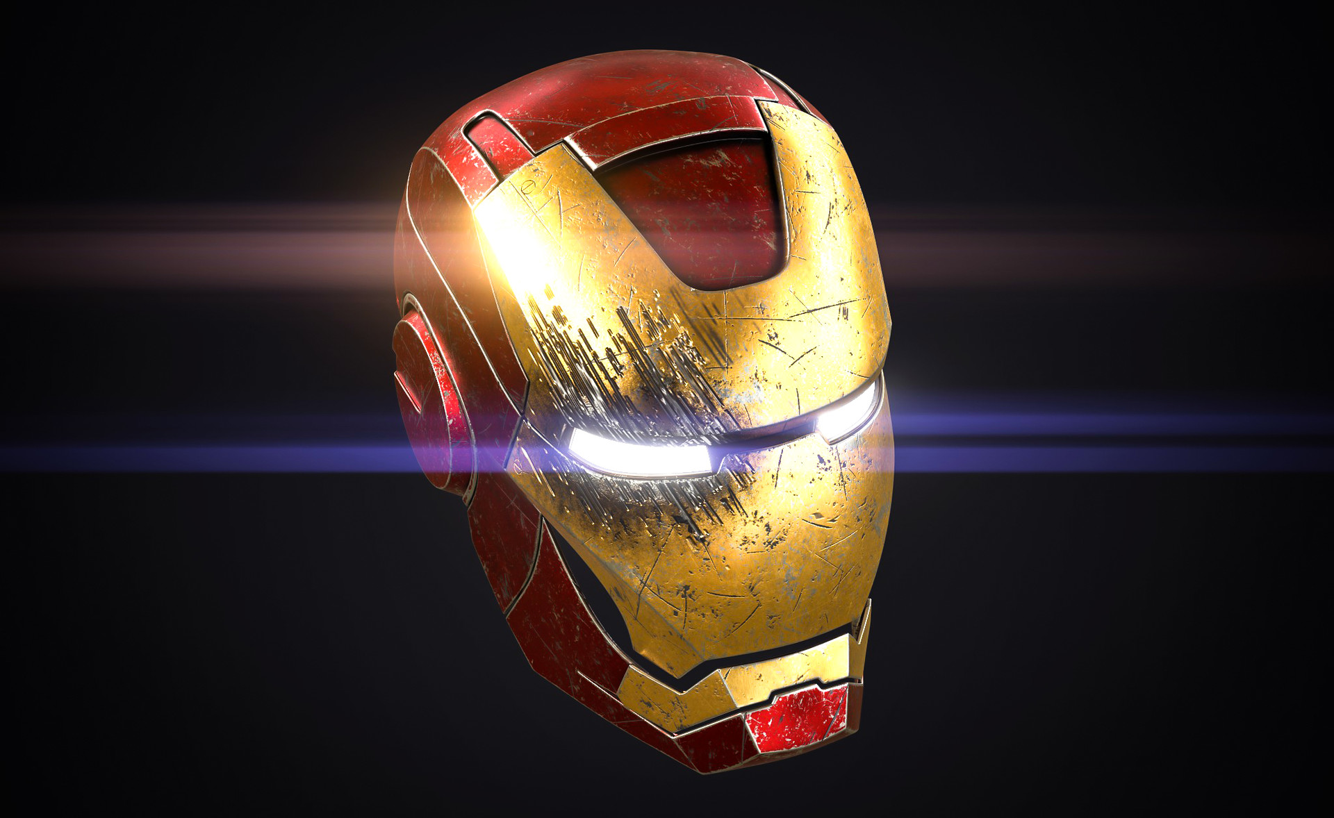 ArtStation - Iron-Man Helmet