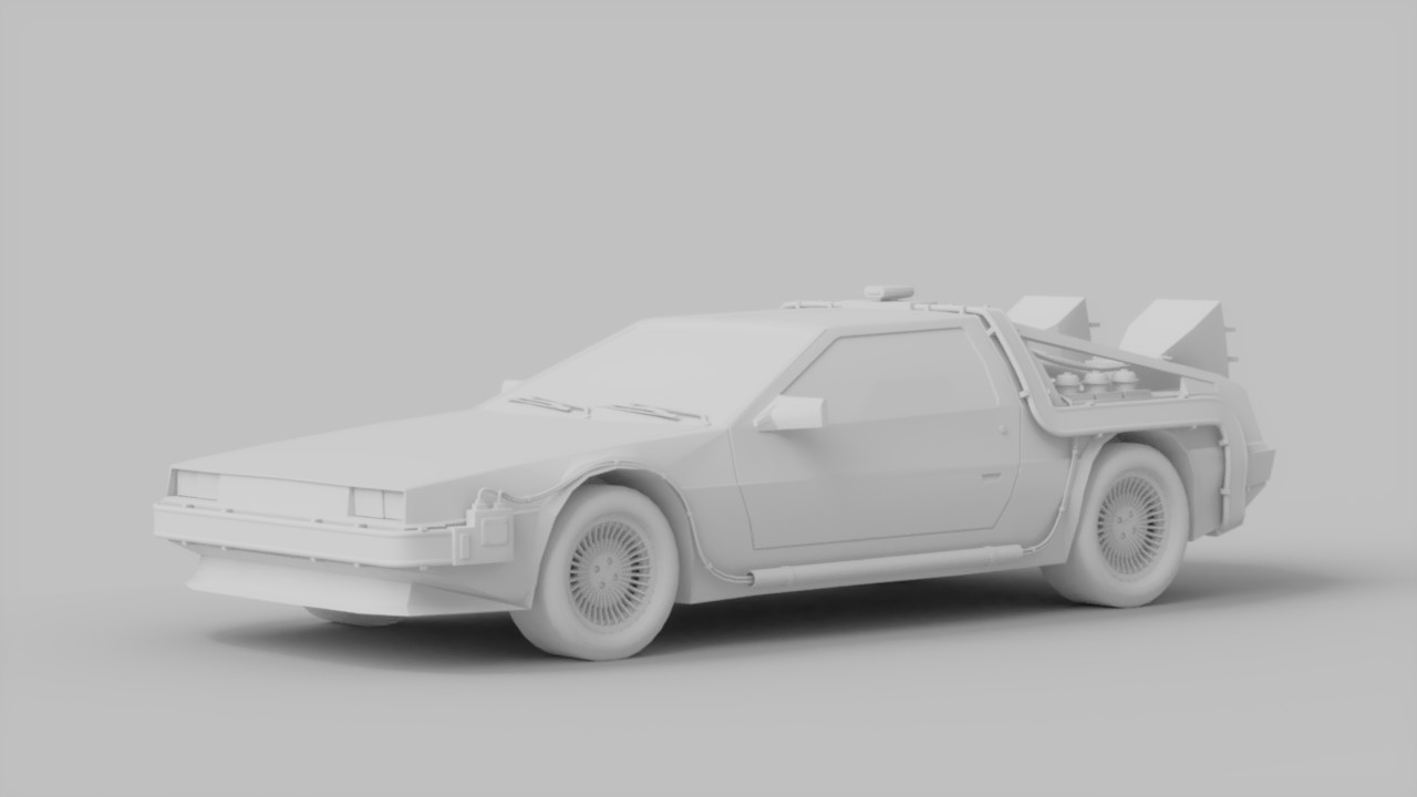 Clay render