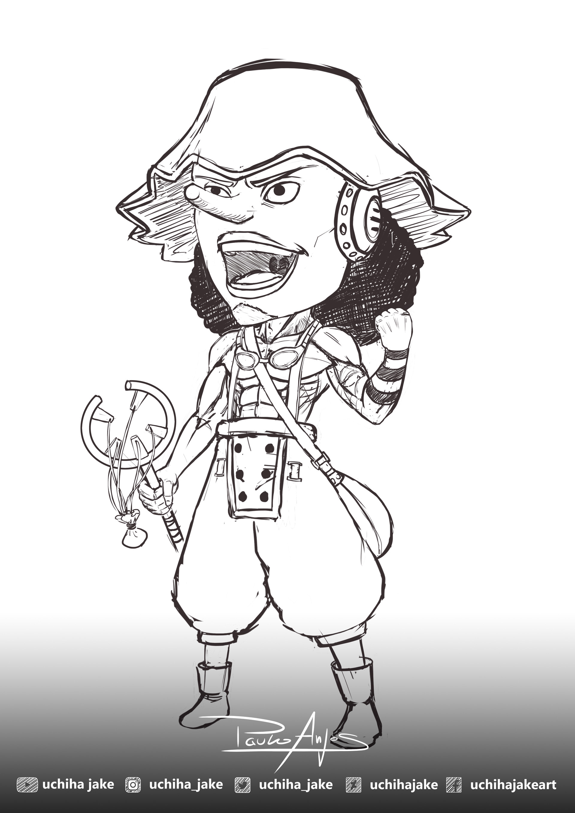 Artstation Chibi Usopp Paulo Anjos Artstation Chibi Usopp Paulo Anjos