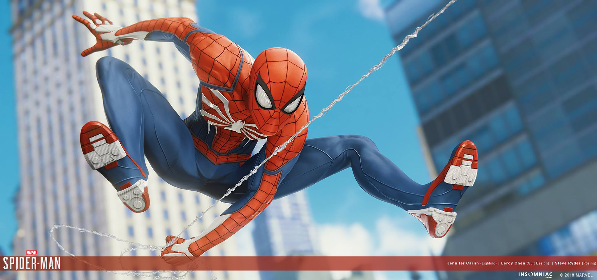 ArtStation - Dynamic Loading Screen Lighting- Marvel's Spider-Man