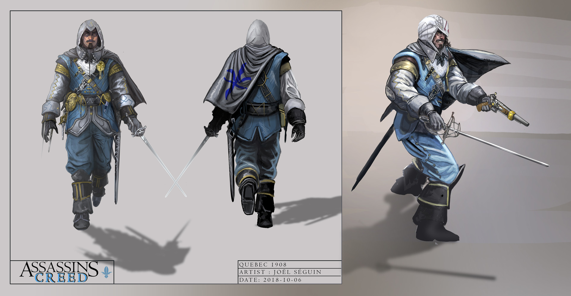 ArtStation - Assassins Creed Portfolio Character Design