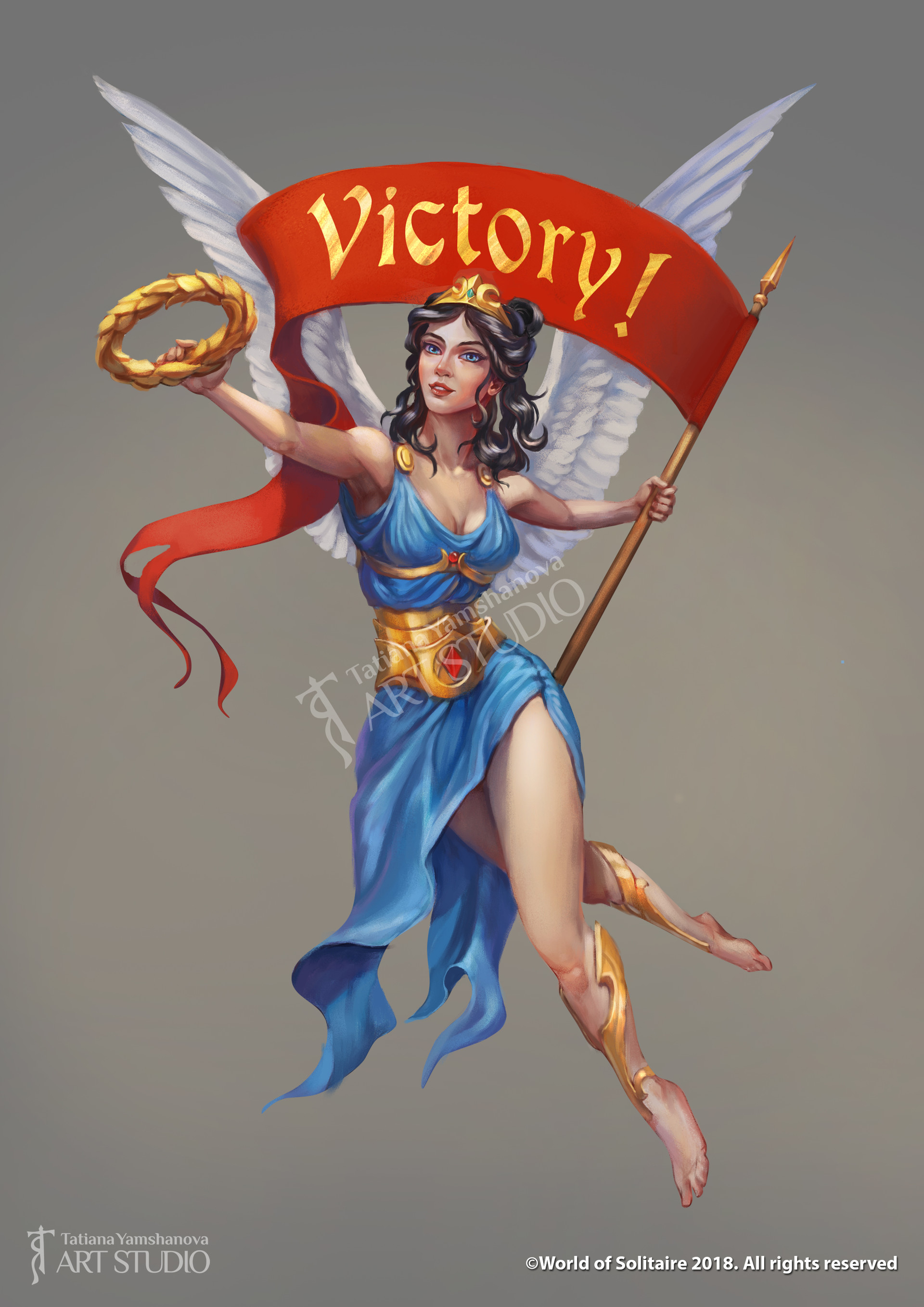 the goddess of victory