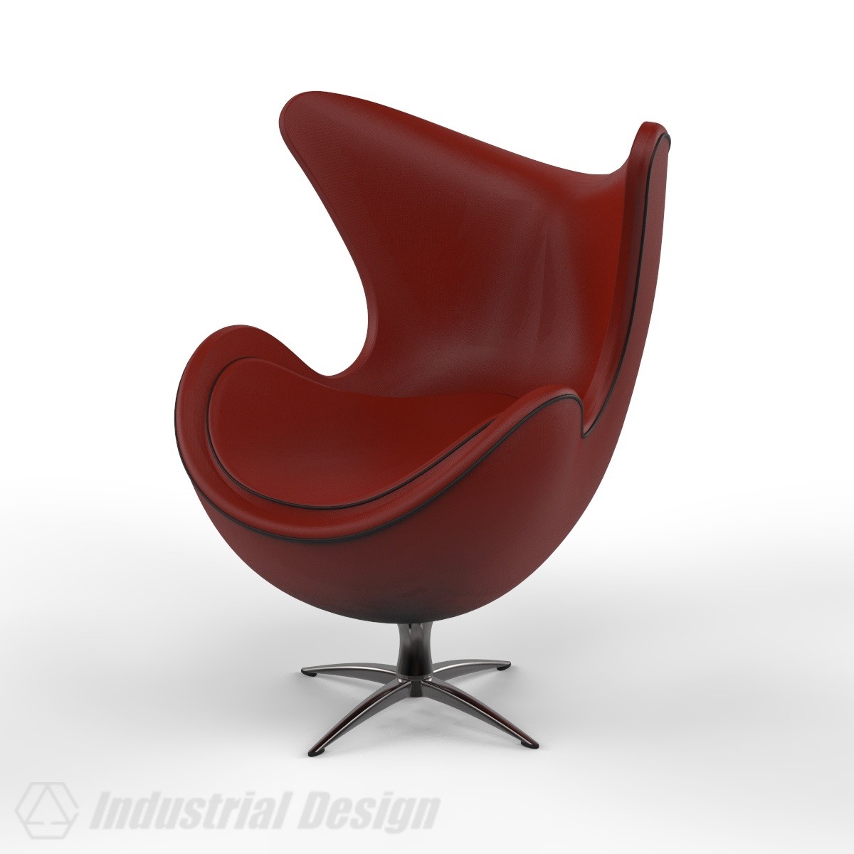 ArtStation - Кресло Egg Chair.