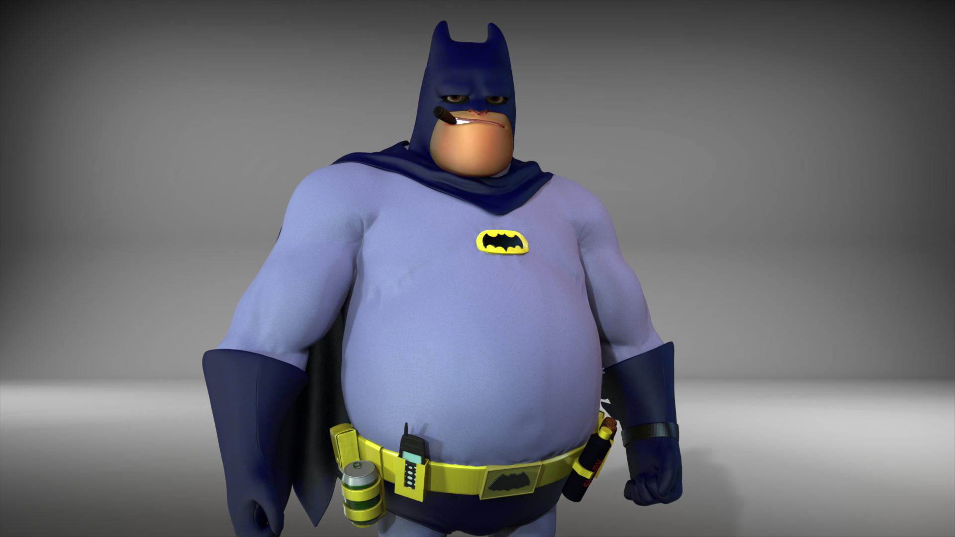 . Alquezar - Old Fat Batman