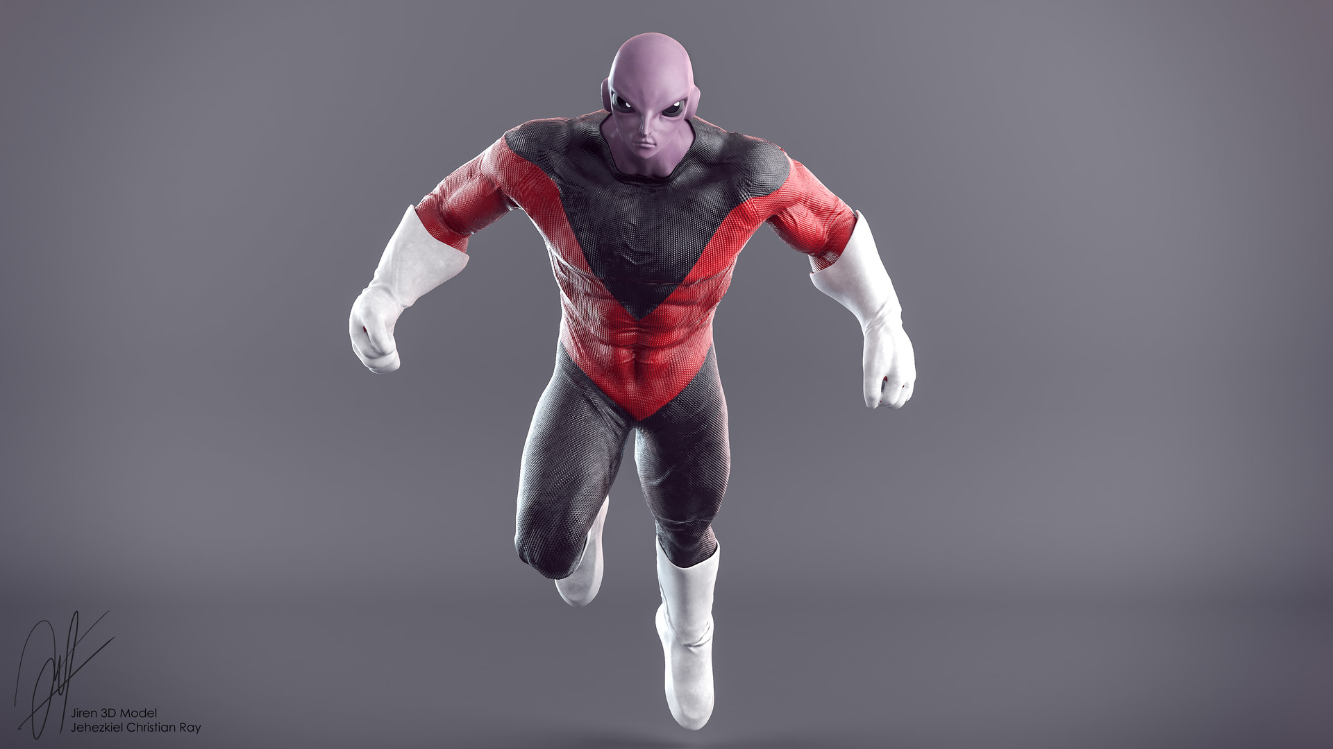 Artstation Jiren Jehezkiel Christian Ray