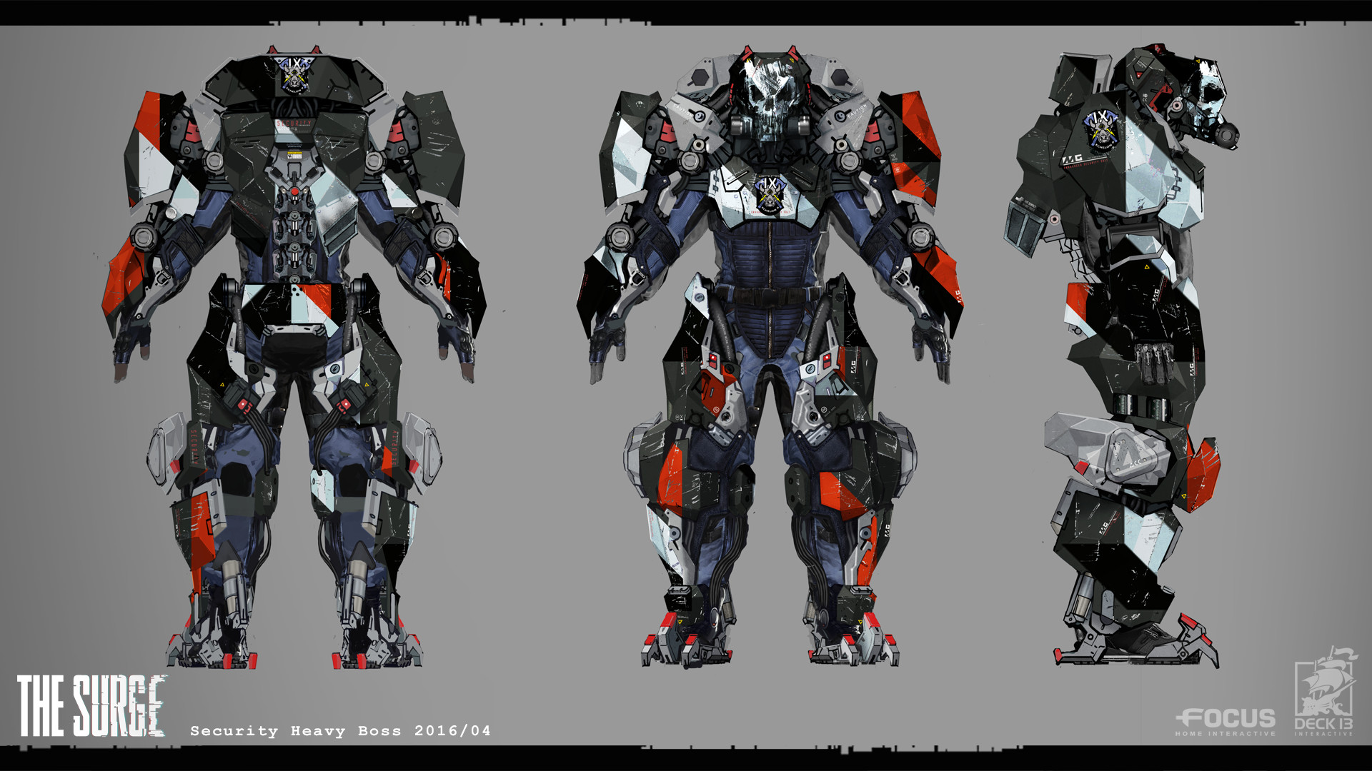 Artstation The Surge Gear And Enemies David Muller