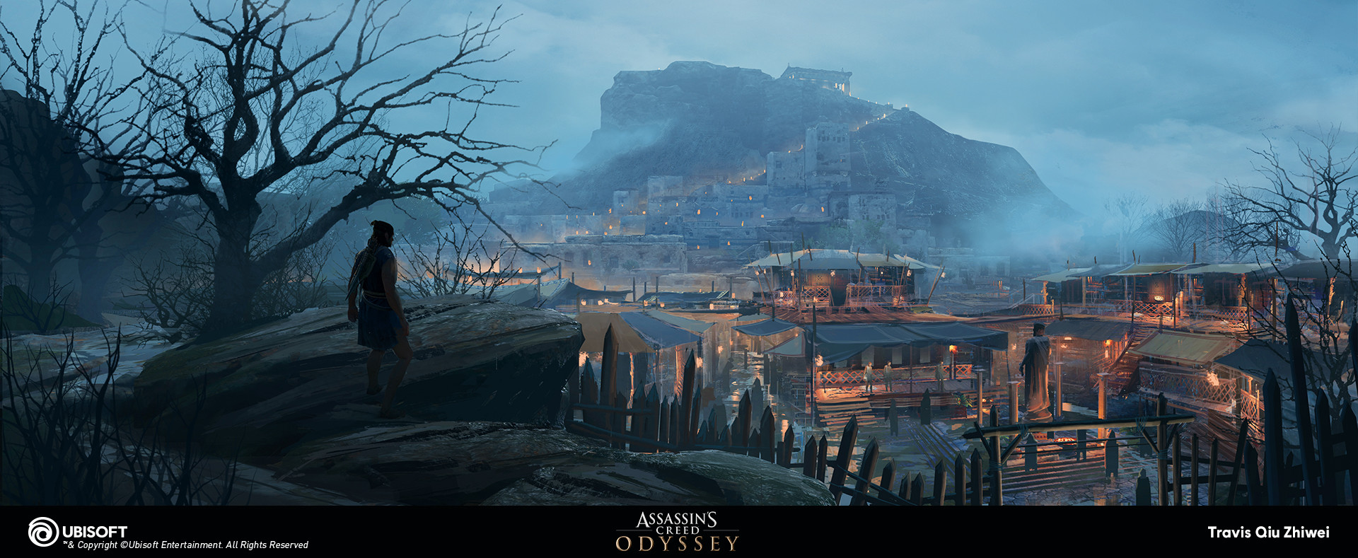 Assassin's Creed Odyssey: Skyros Concept Art.
