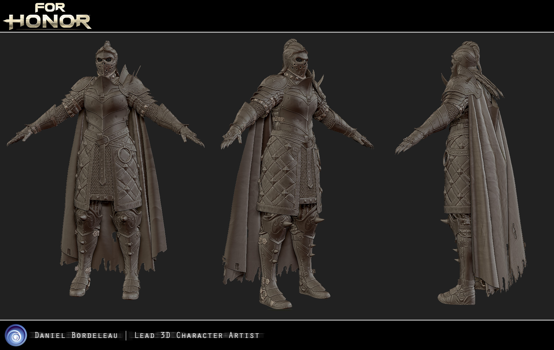Artstation For Honor Daniel Bordeleau