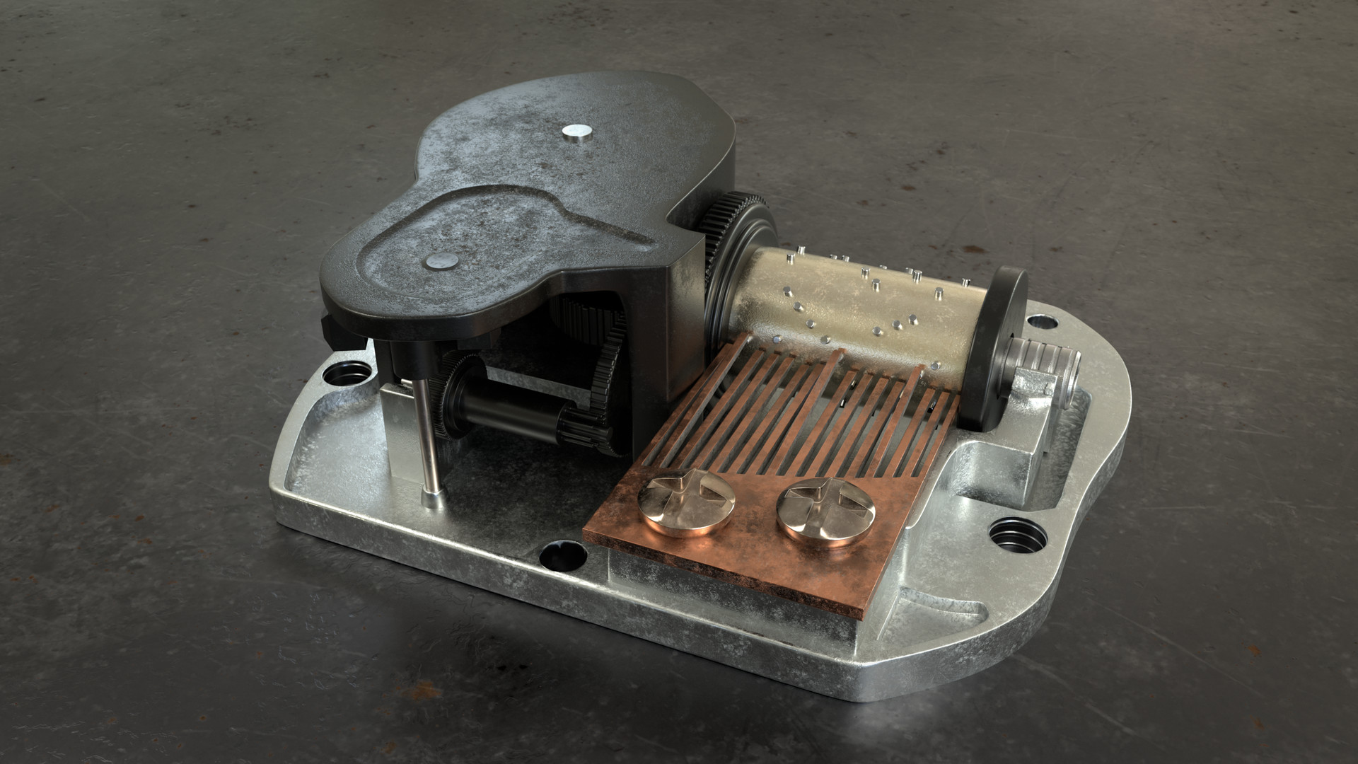 ArtStation Music Box Insides