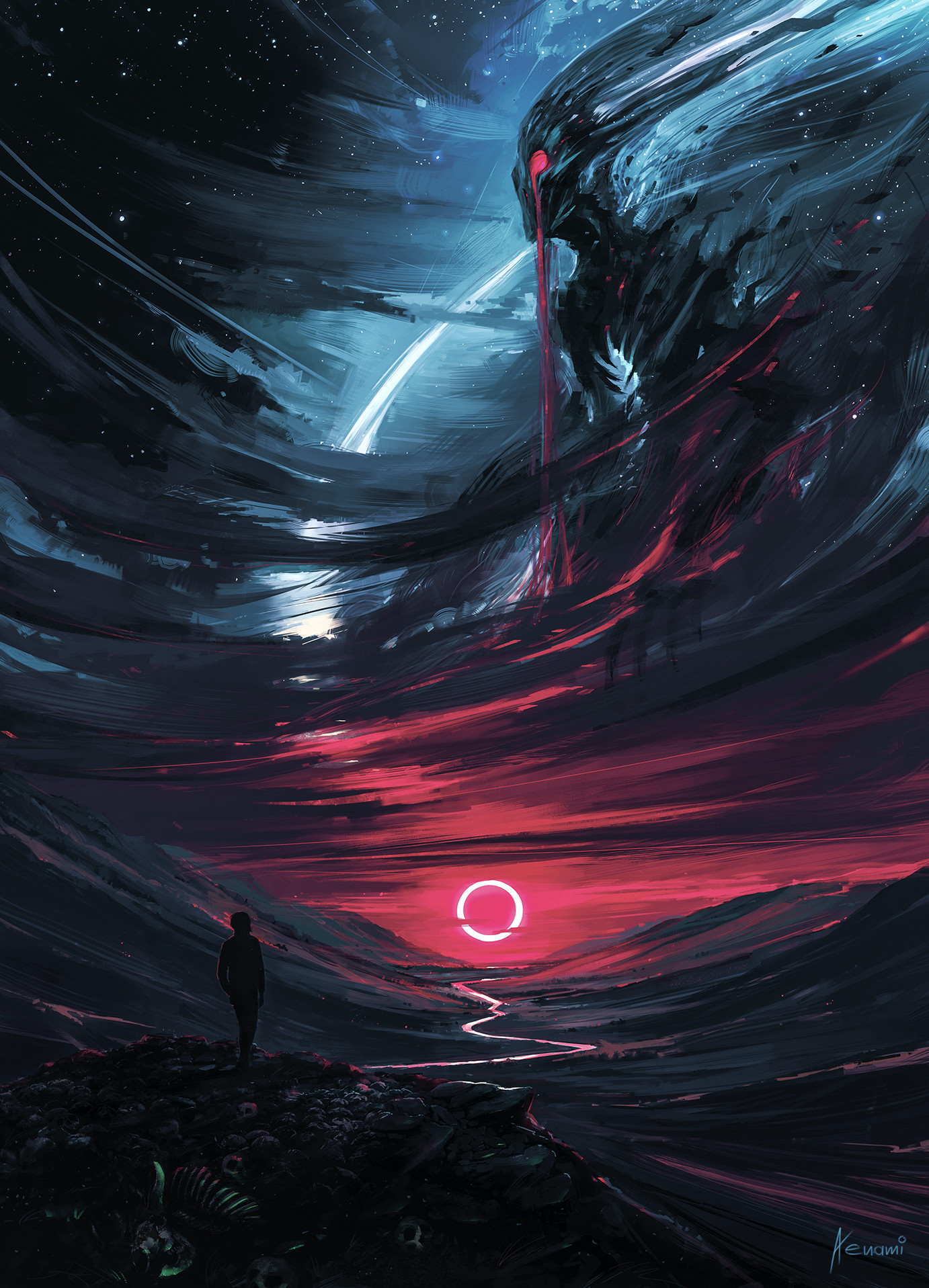 Artstation The Omen Alena Aenami