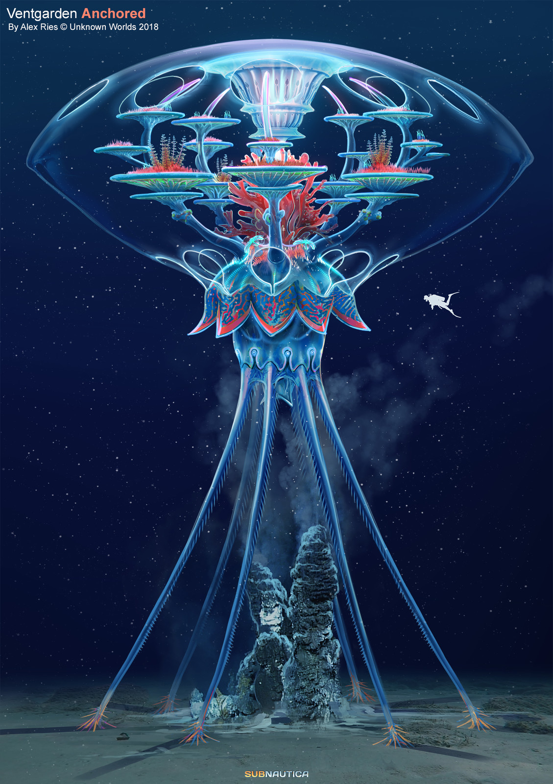 Anchored over an energy source: a deep sea vent