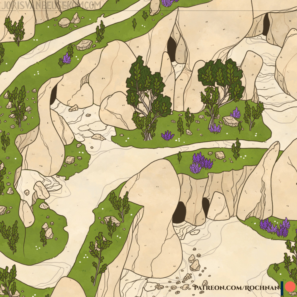 The caves