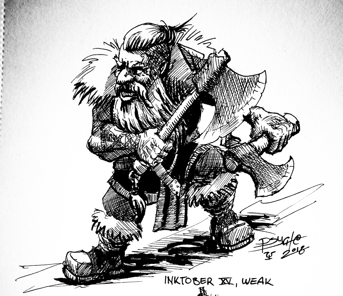 Did I hear anyone say that dwarves are "Weak"?