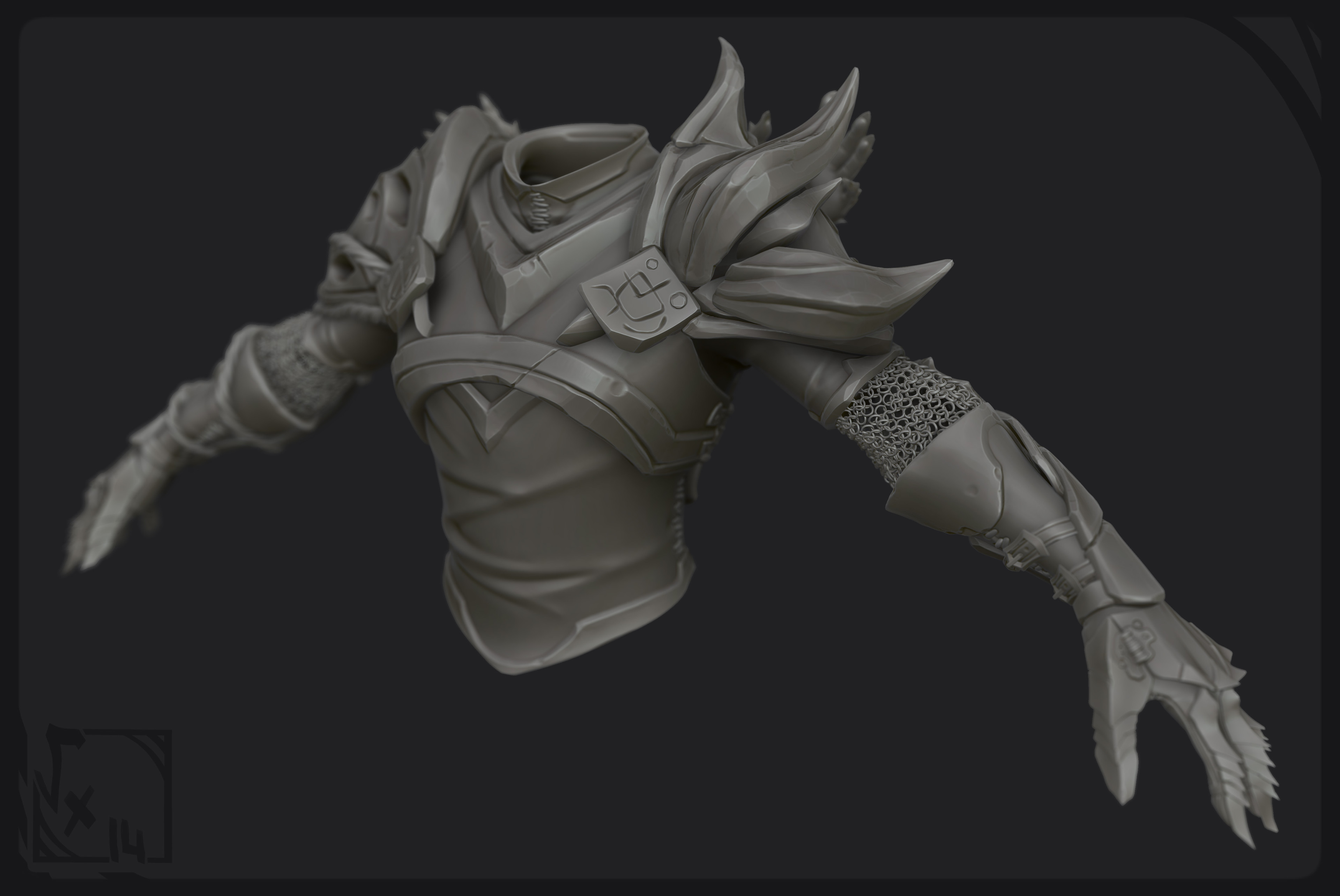 Sculpt BPR 01 - Based on a basemesh I did when I sculpted Syblast