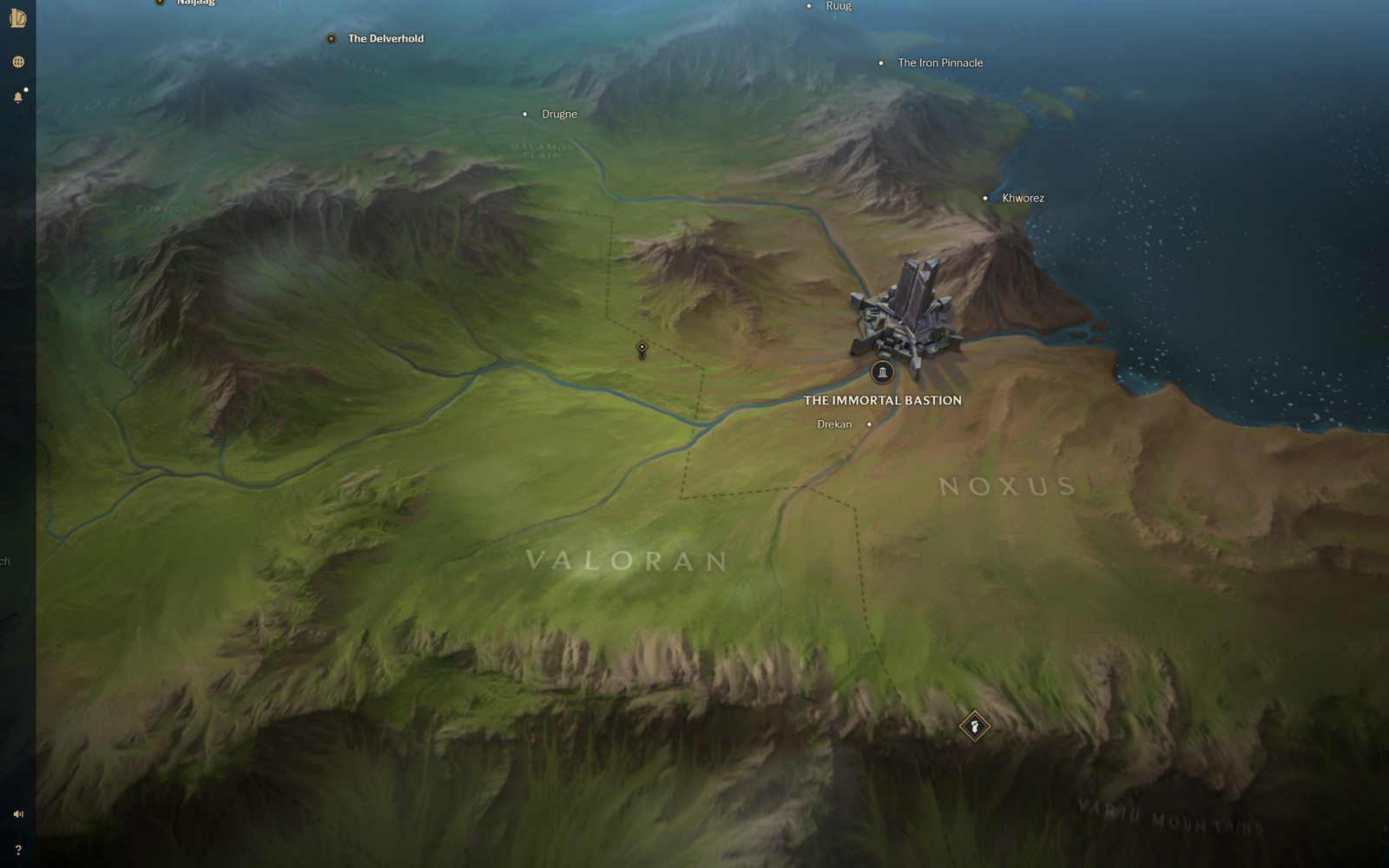Final WebGL result for Noxus