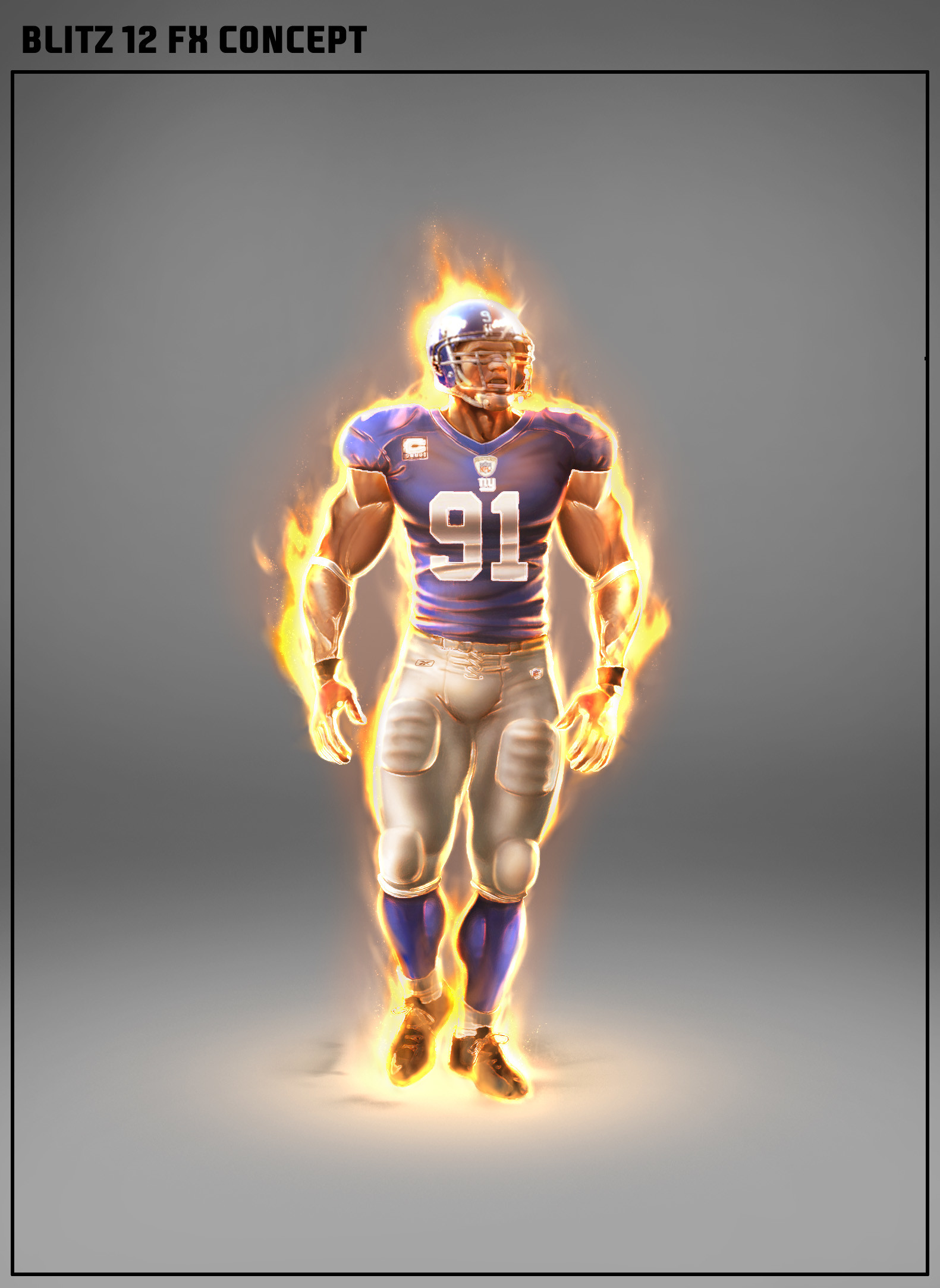 ArtStation NFL Blitz Concepts