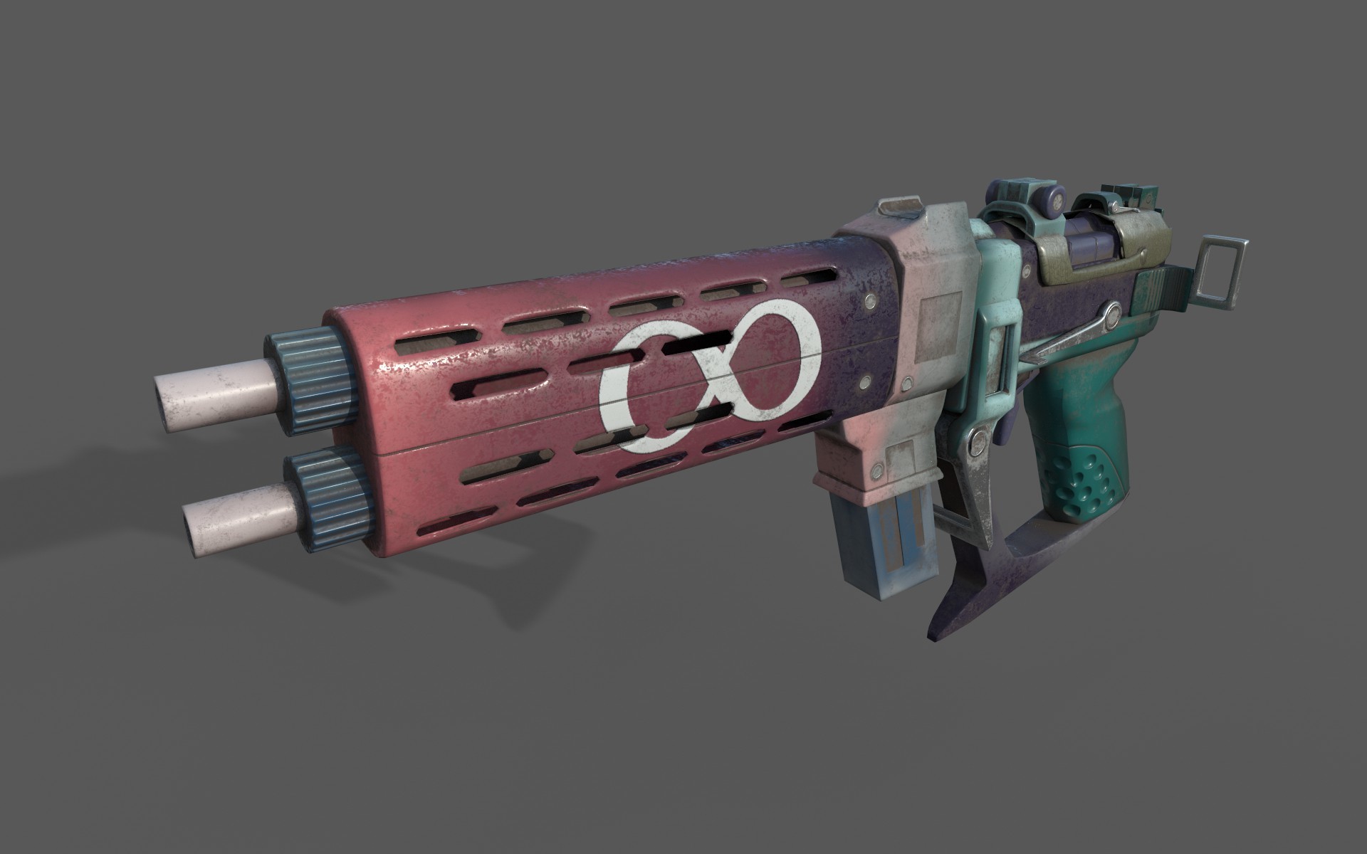 Artstation Infinity Pistol Borderlands 2