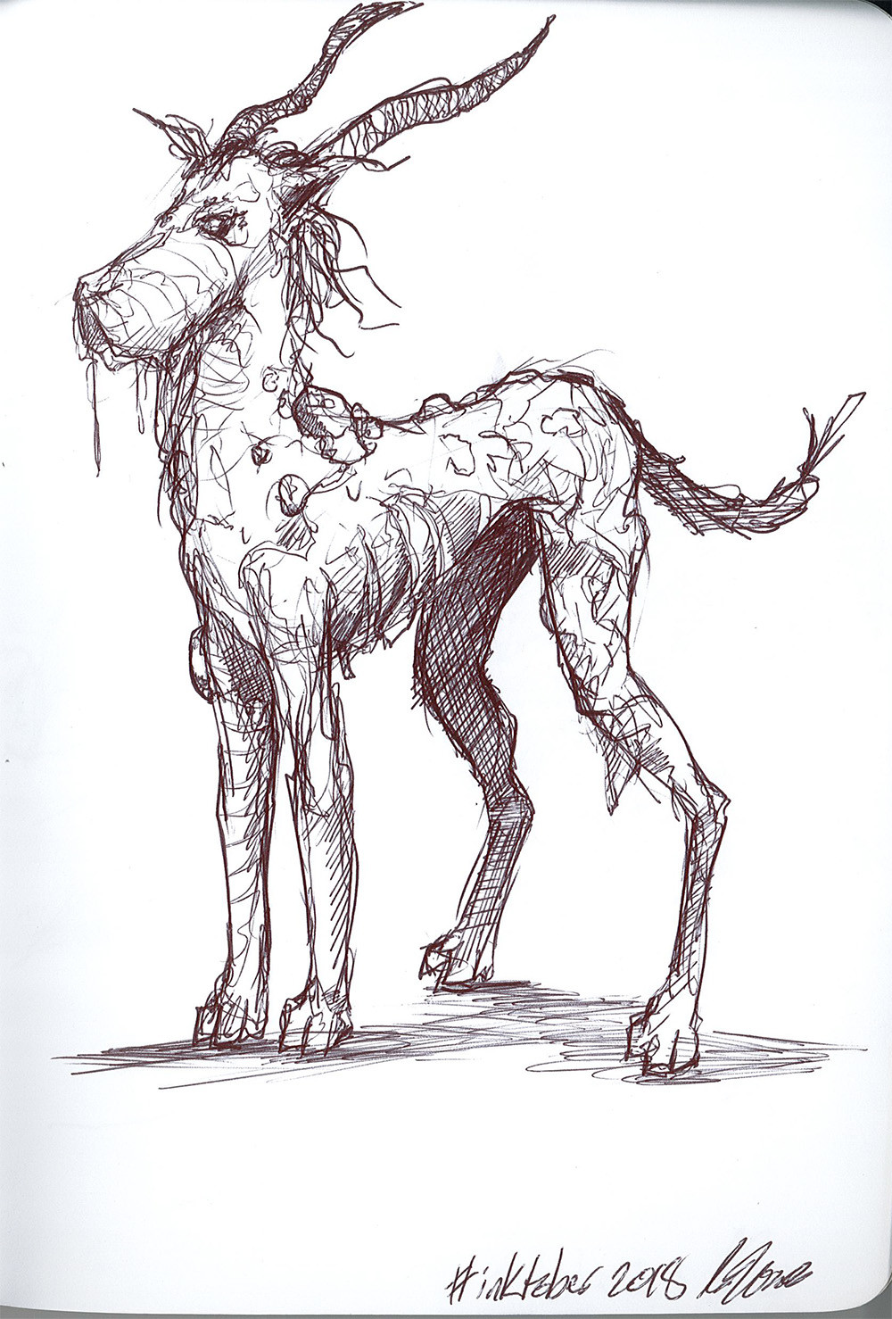 17 Zombie dog deer thingy