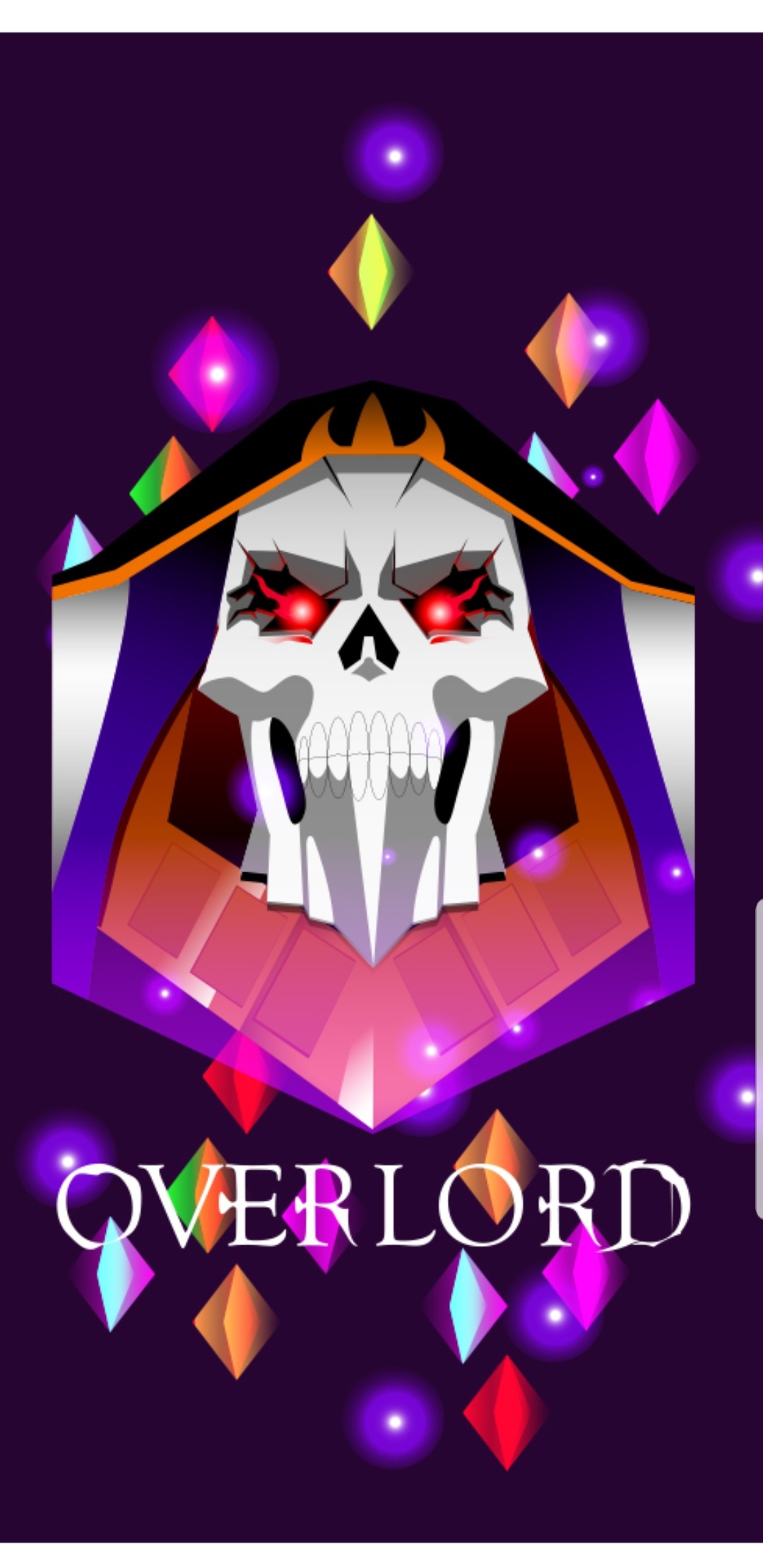 Artstation Overlord Fan Art Phone Wallpaper David Pham