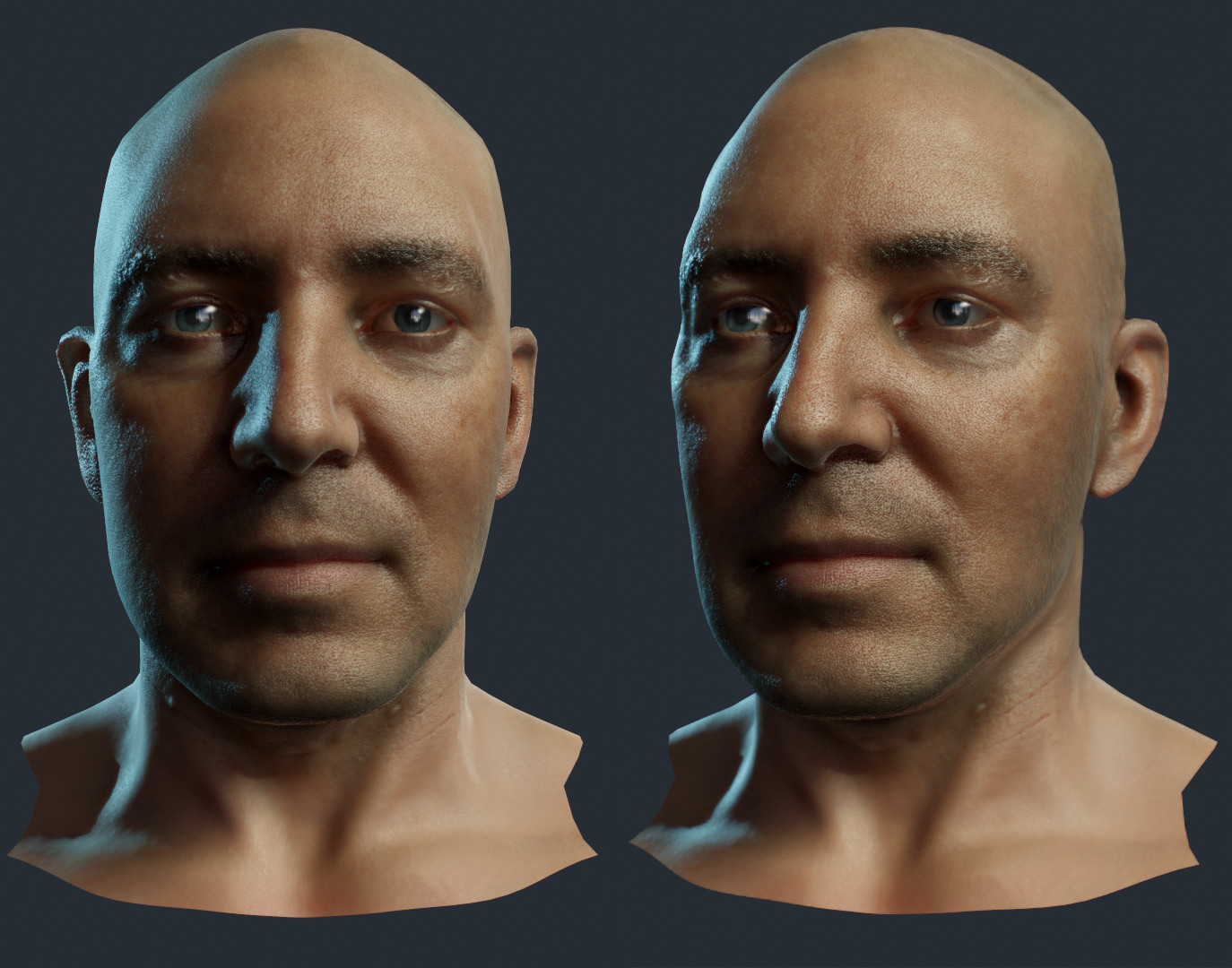 Prisoner head shot