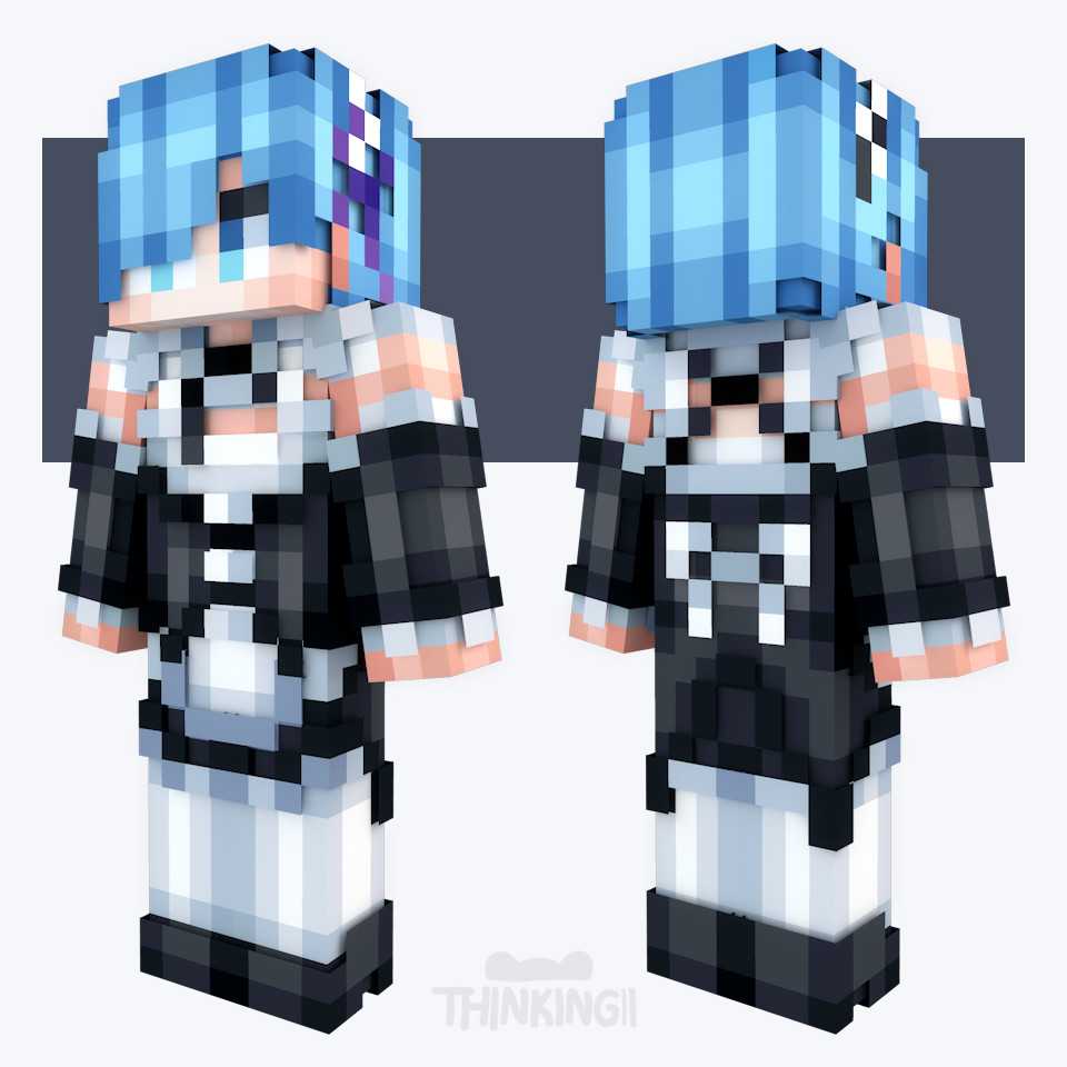 Artstation Minecraft Skin Collection Anime Supawit Oat