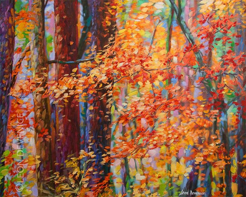Artstation Forest Of The Heart Landscape Oil Painting On