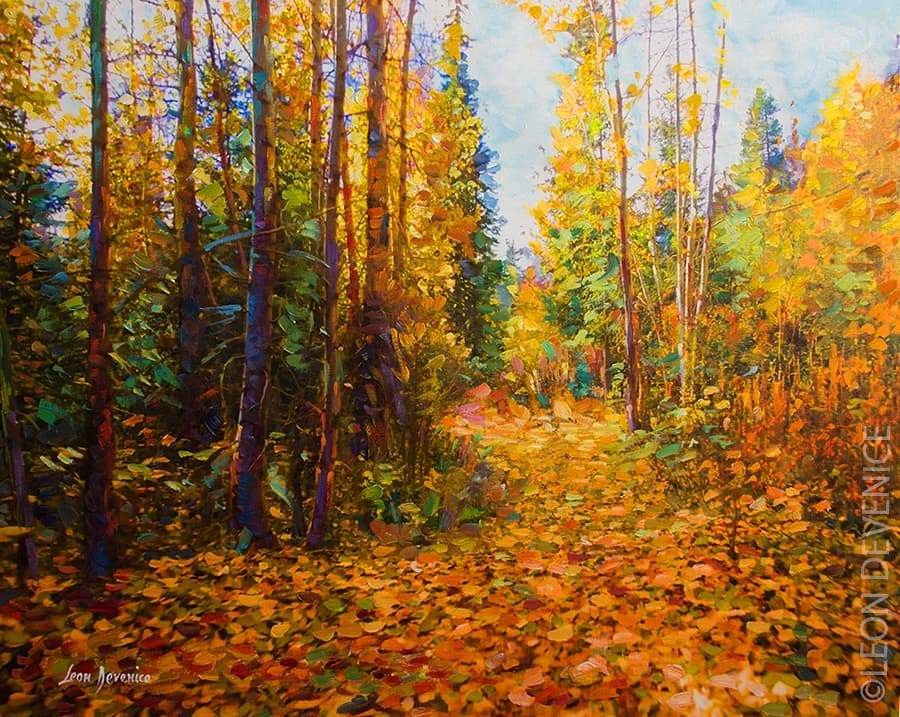 Artstation Romance Of The Forest Oil Painting On Canvas By