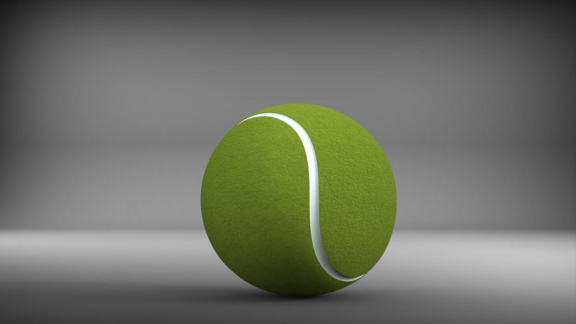 ArtStation - 3D tennis ball