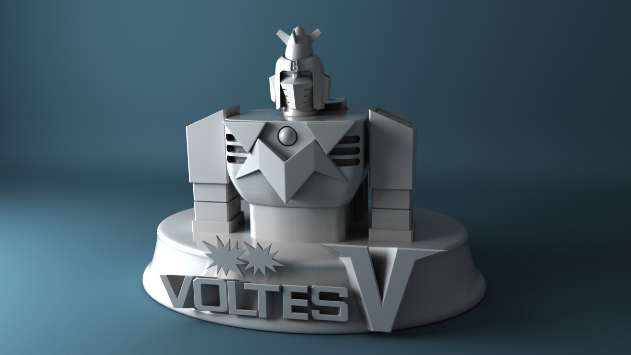 Artstation Voltes V Bust Lexter Lopez
