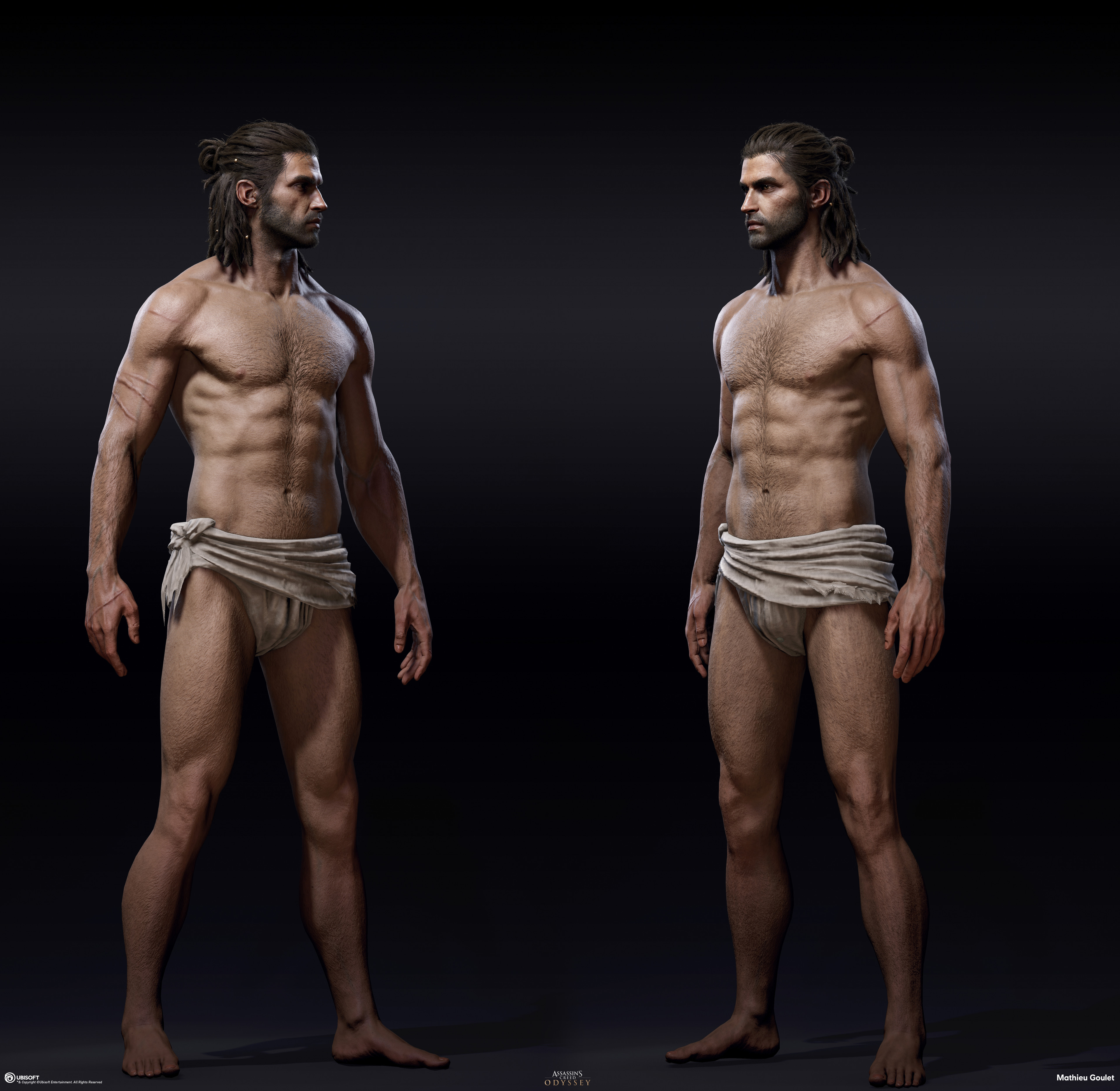 ArtStation - Assassin's Creed Odyssey : Iconic Outfit, Mathieu Goulet