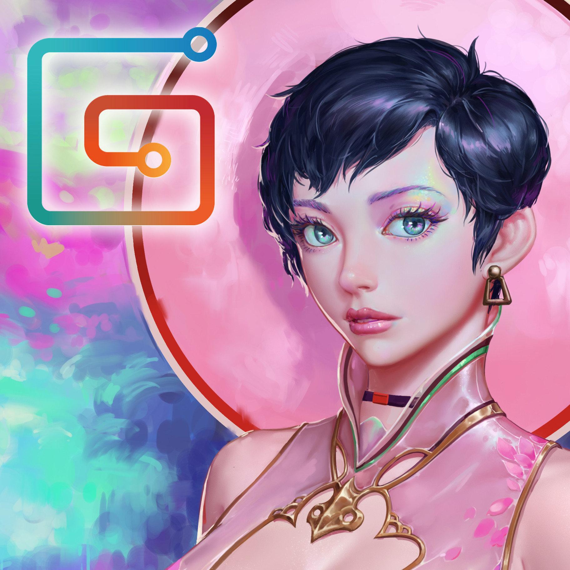Jun Duk Kil Chinese Girl Illustration Speed Painting On Gumroad