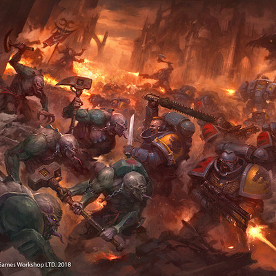 "Warhammer 40k Tooth and Claw"