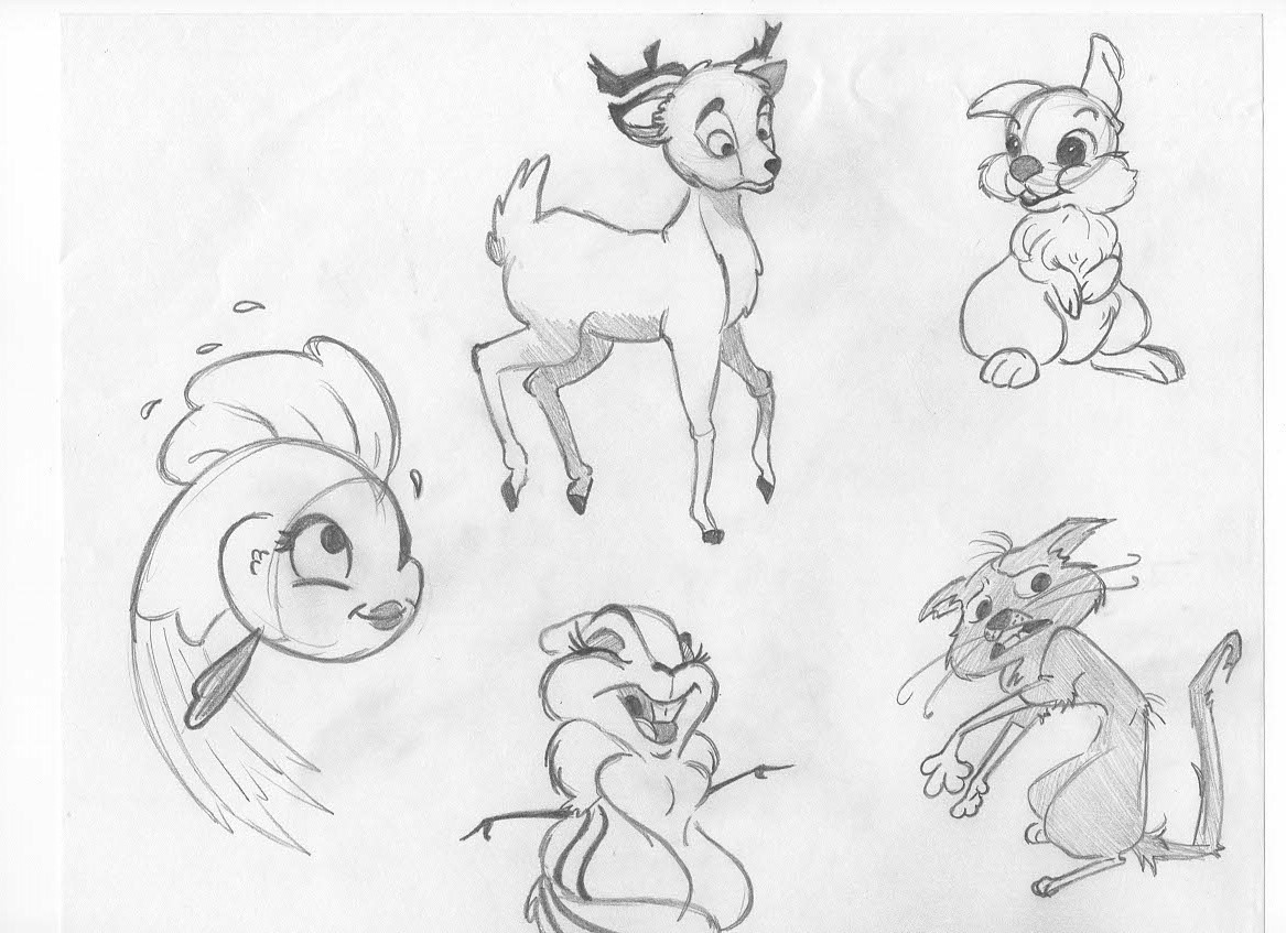ArtStation - Animal Pencil Sketches