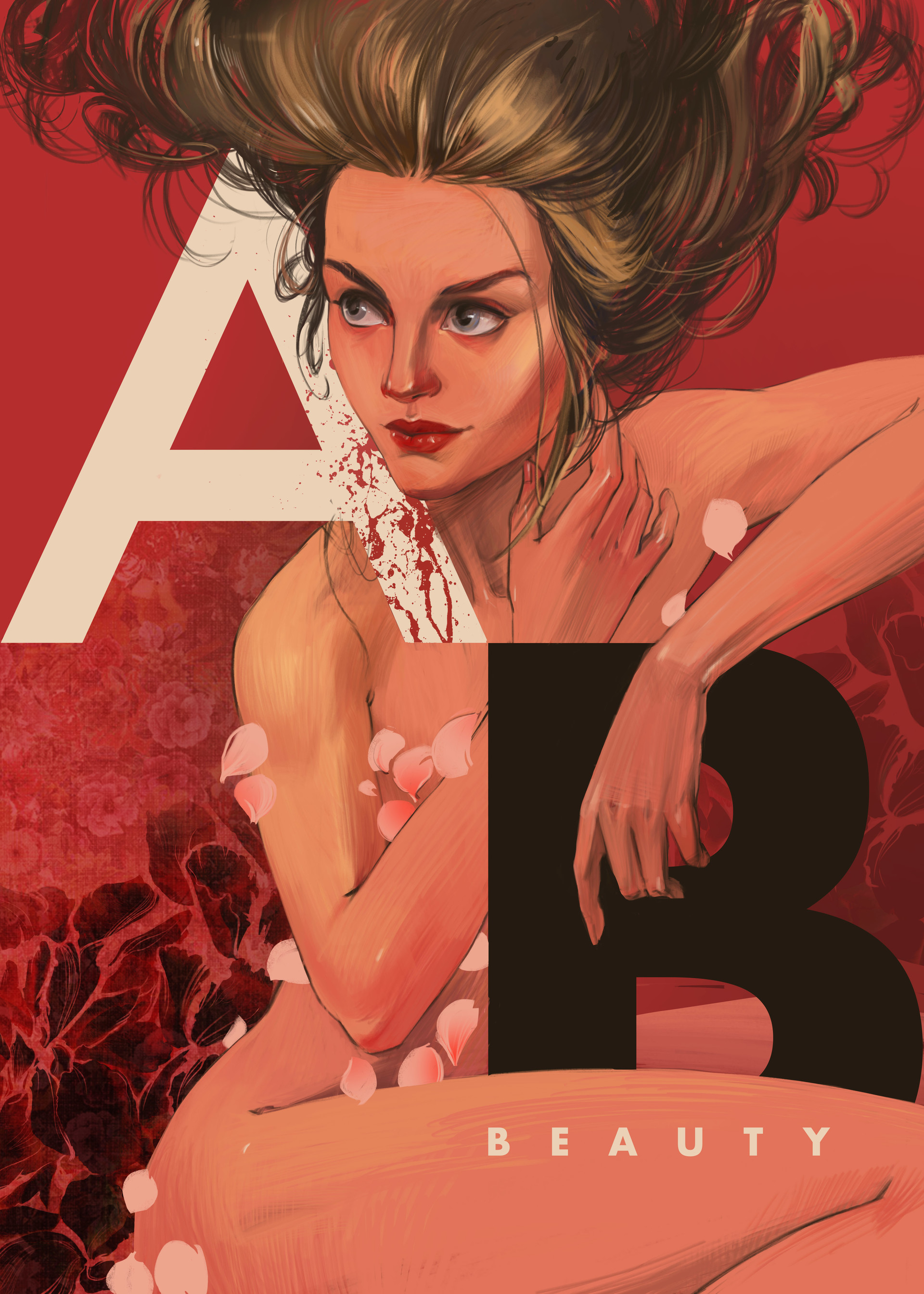 Artstation American Beauty Angela Valeriia Savchenko