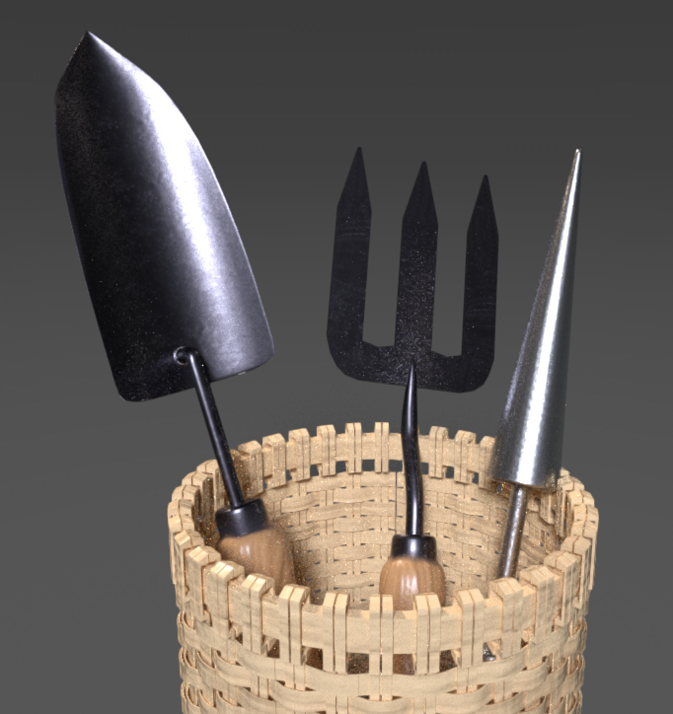 Artstation Dewit Garden Hand Tools Samantha Renshaw