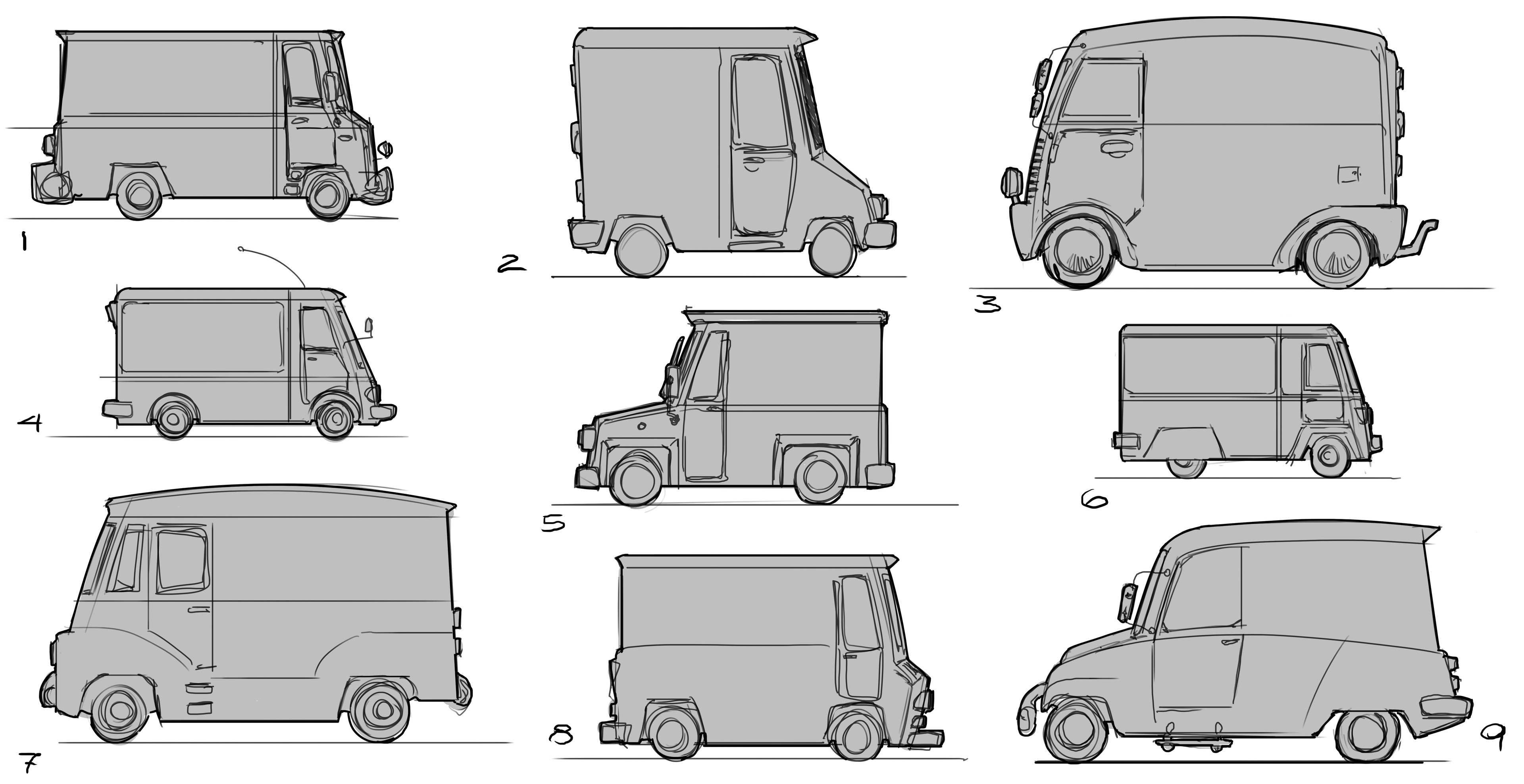 Concepts of the truck
