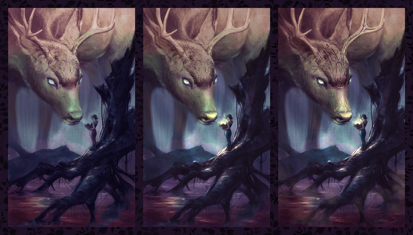 Base rendering, mood, adjustments