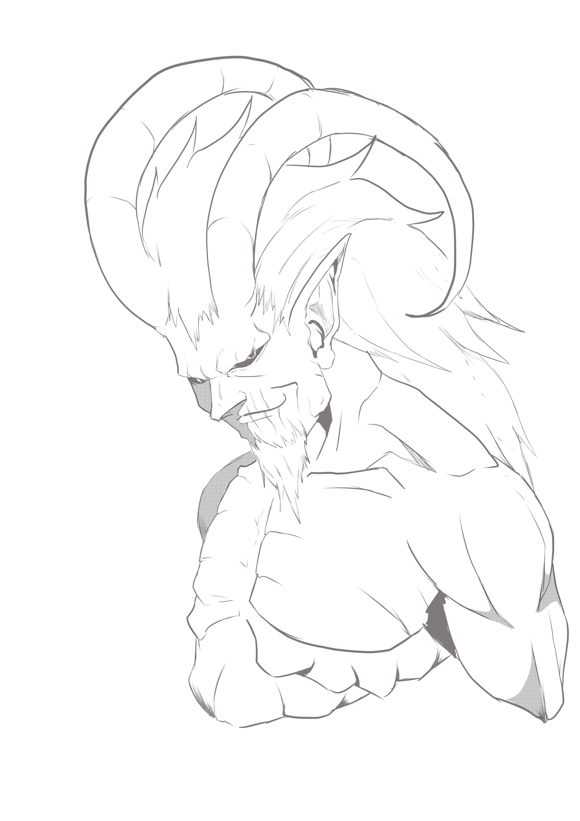 Artstation Krampus Sketch Jawanza Johnson See more fan art related to #christmas , #tokyo afterschool summoners , #original character , #furry , #furry , #krampus , #tokyo afterschool. artstation krampus sketch jawanza