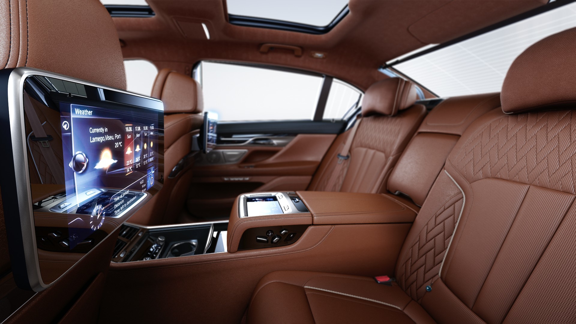 7 series bmw interior