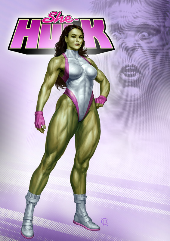 ArtStation - She-Hulk, Ruslan Svobodin