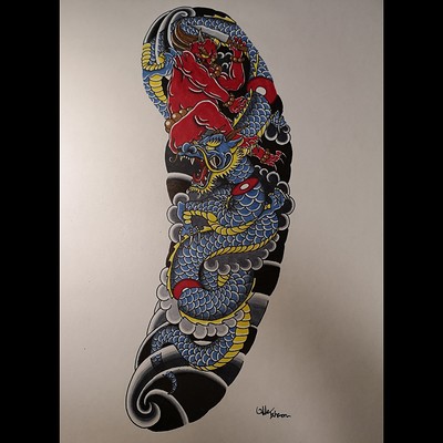 irezumi tattoo design