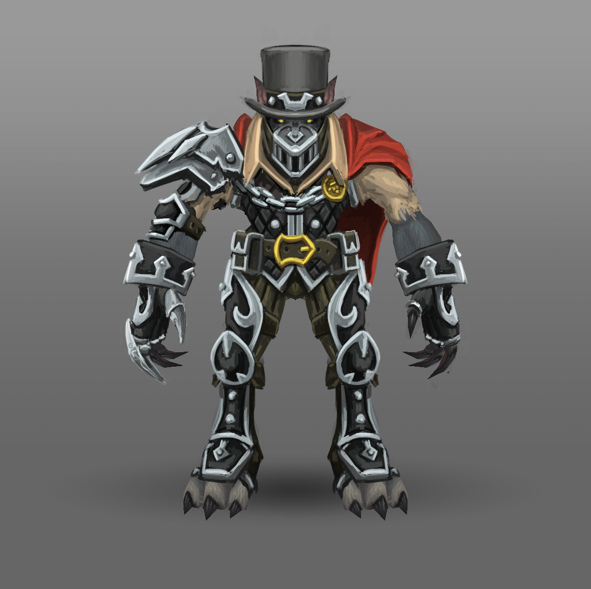 Arthur Lorenz - World of Warcraft - Racial Class Armor Design | Worgen Worgen Rogue Art