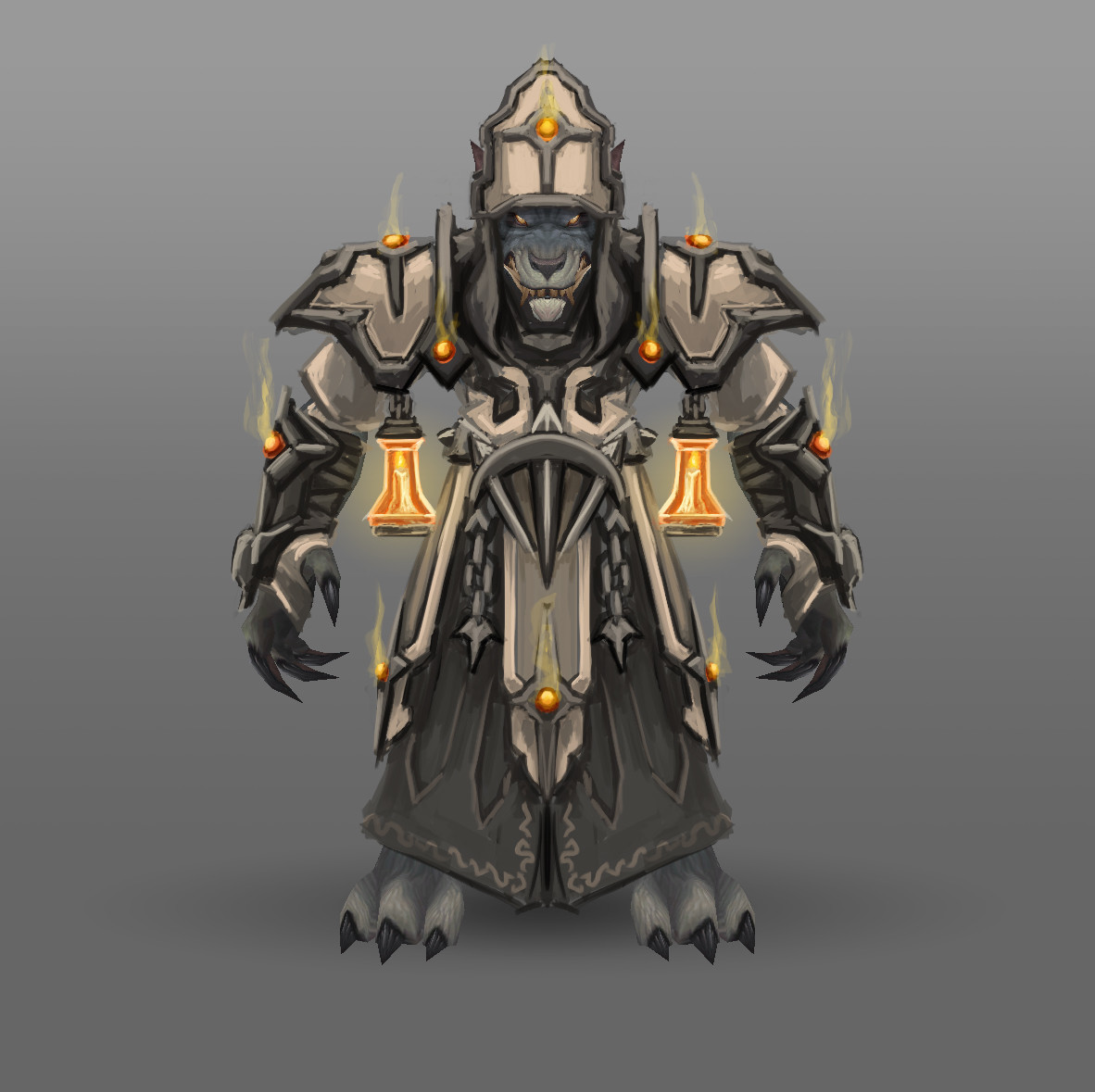 Priest
A design element that was everywhere in early concept art of  Gilneas were the lanterns.