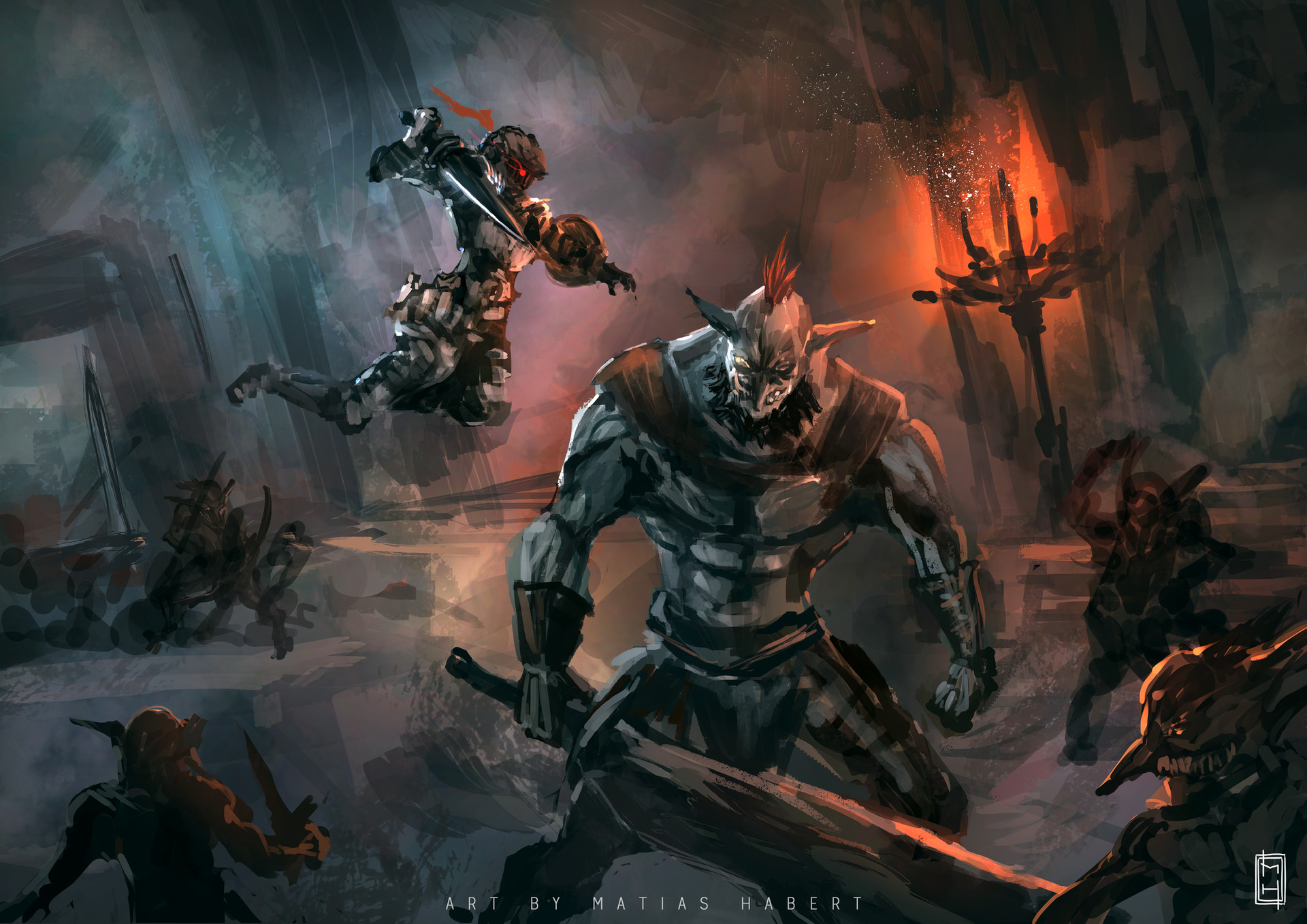ArtStation - Goblin Slayer (Year One and now)