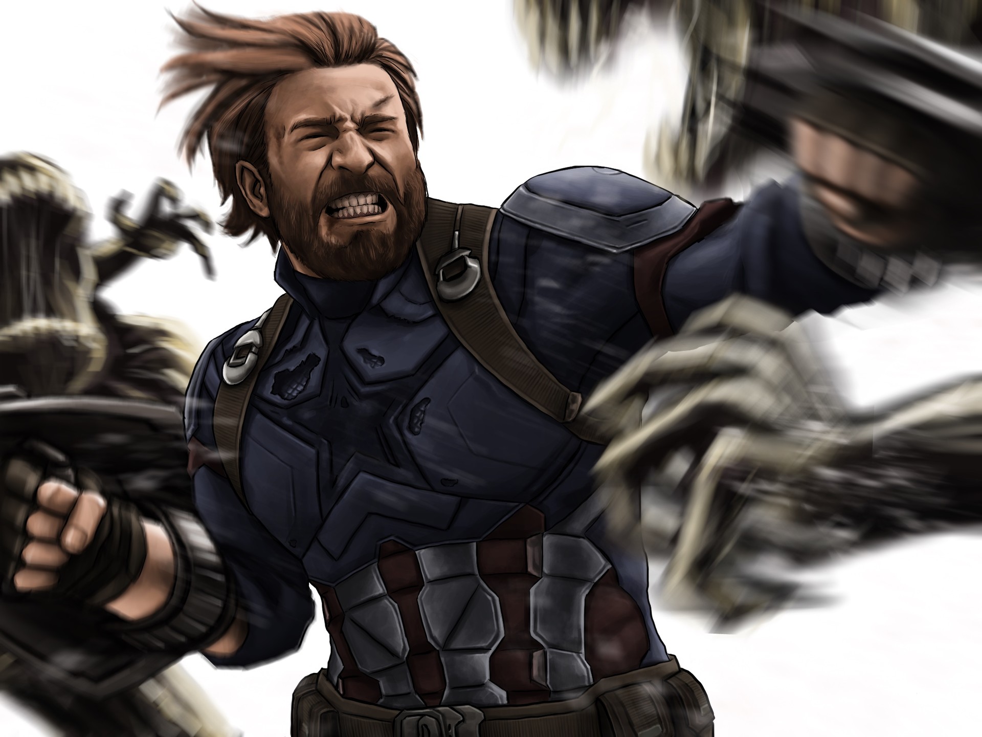 Captain online america outriders