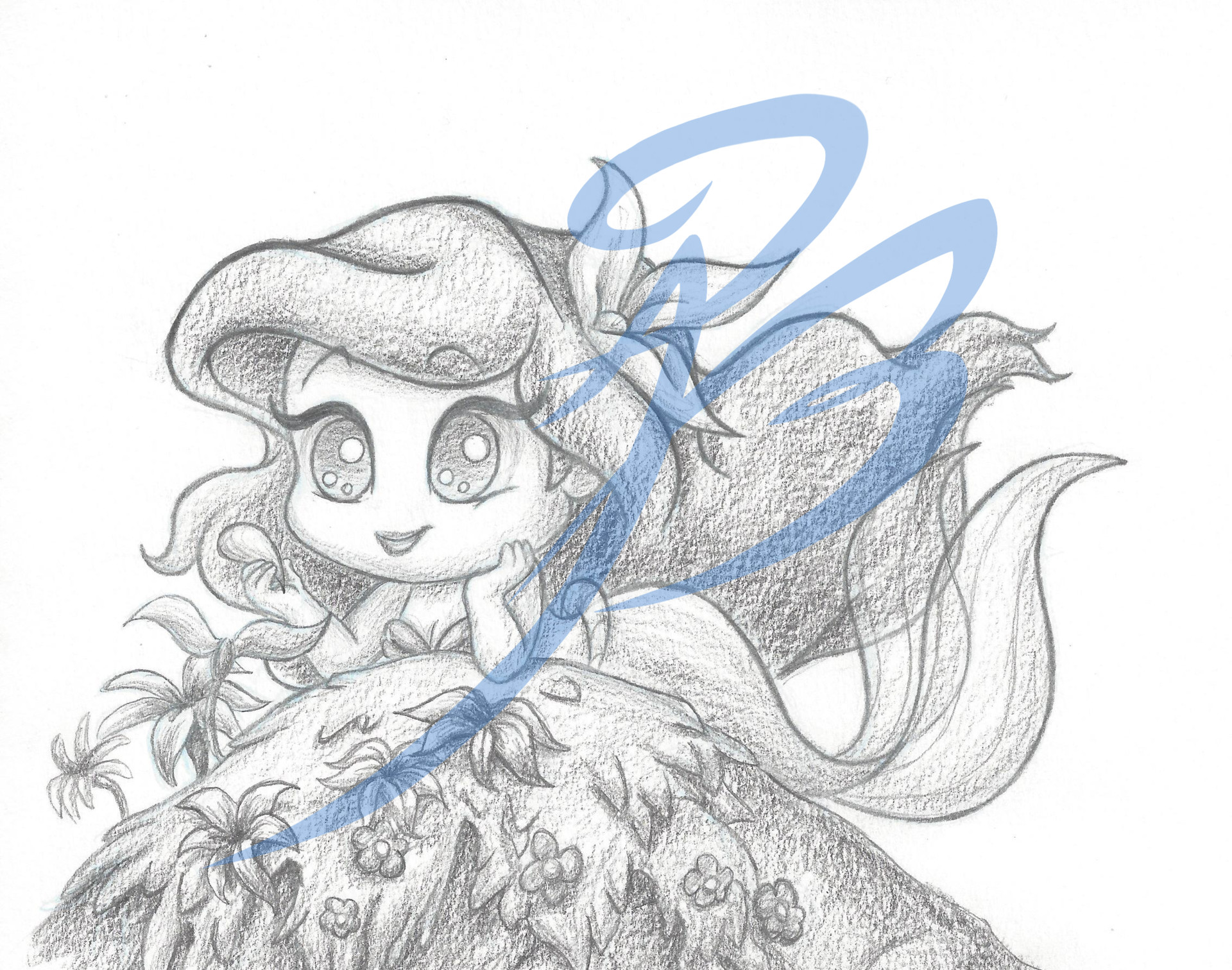 Angel B. - MerMay 2018 Collection - Pencil Drawings