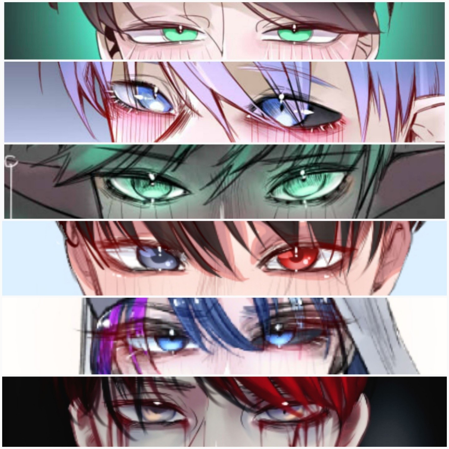 ArtStation - anime eyes