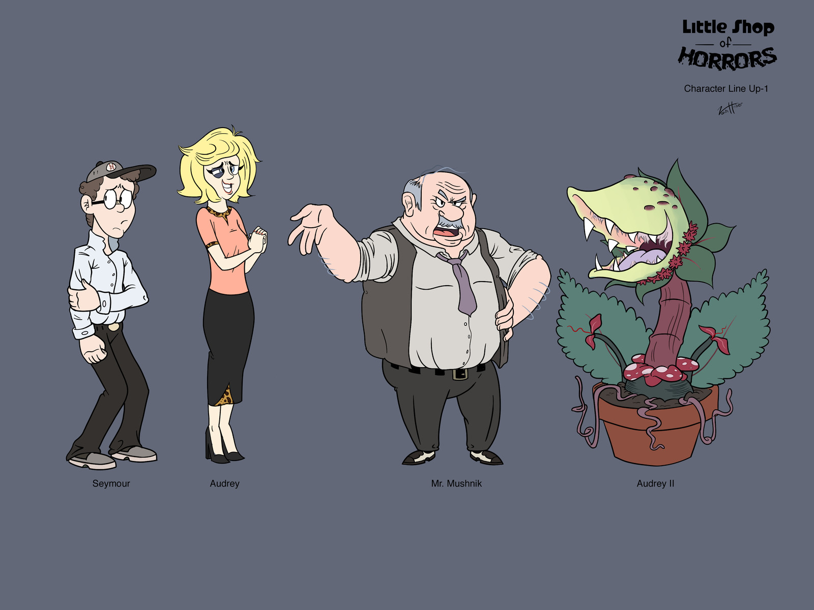 Artstation Little Shop Of Horrors 2018 Zach Heiser Artstation Little Shop Of Horrors 2018 Zach Heiser