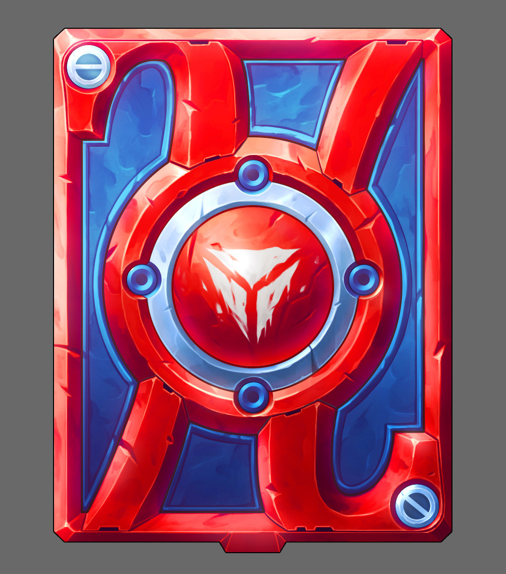 A cardback created for Humble Bundle. Players were able to claim it for free during the event. 