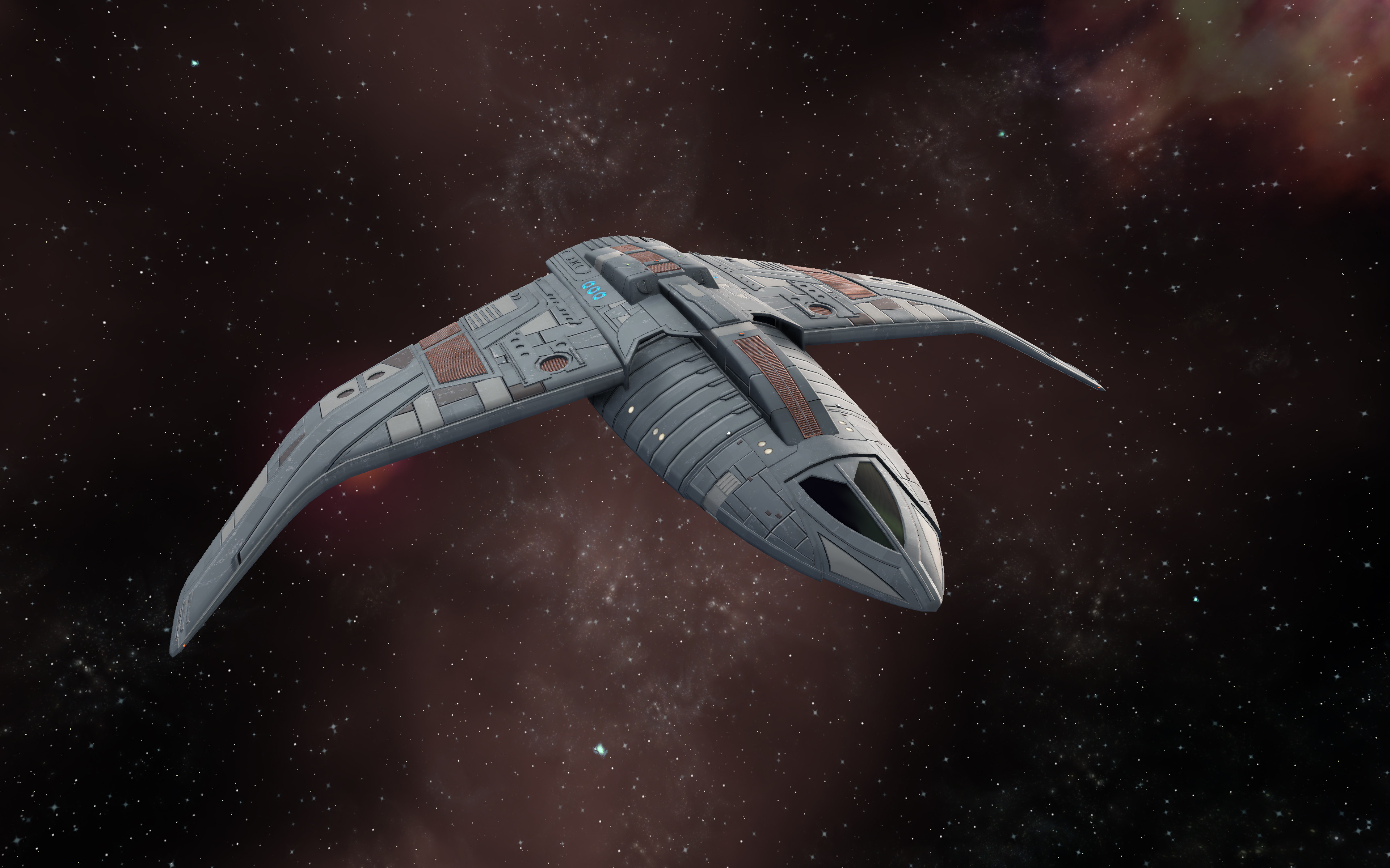 Star Trek Online in-game screenshot featuring alternate material.
